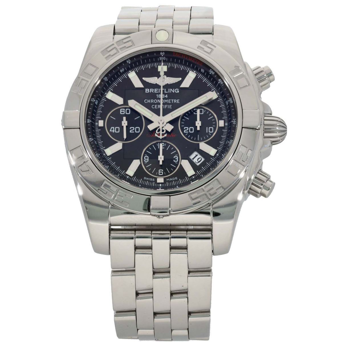 Breitling Chronomat AB0110 44mm Stainless Steel Watch