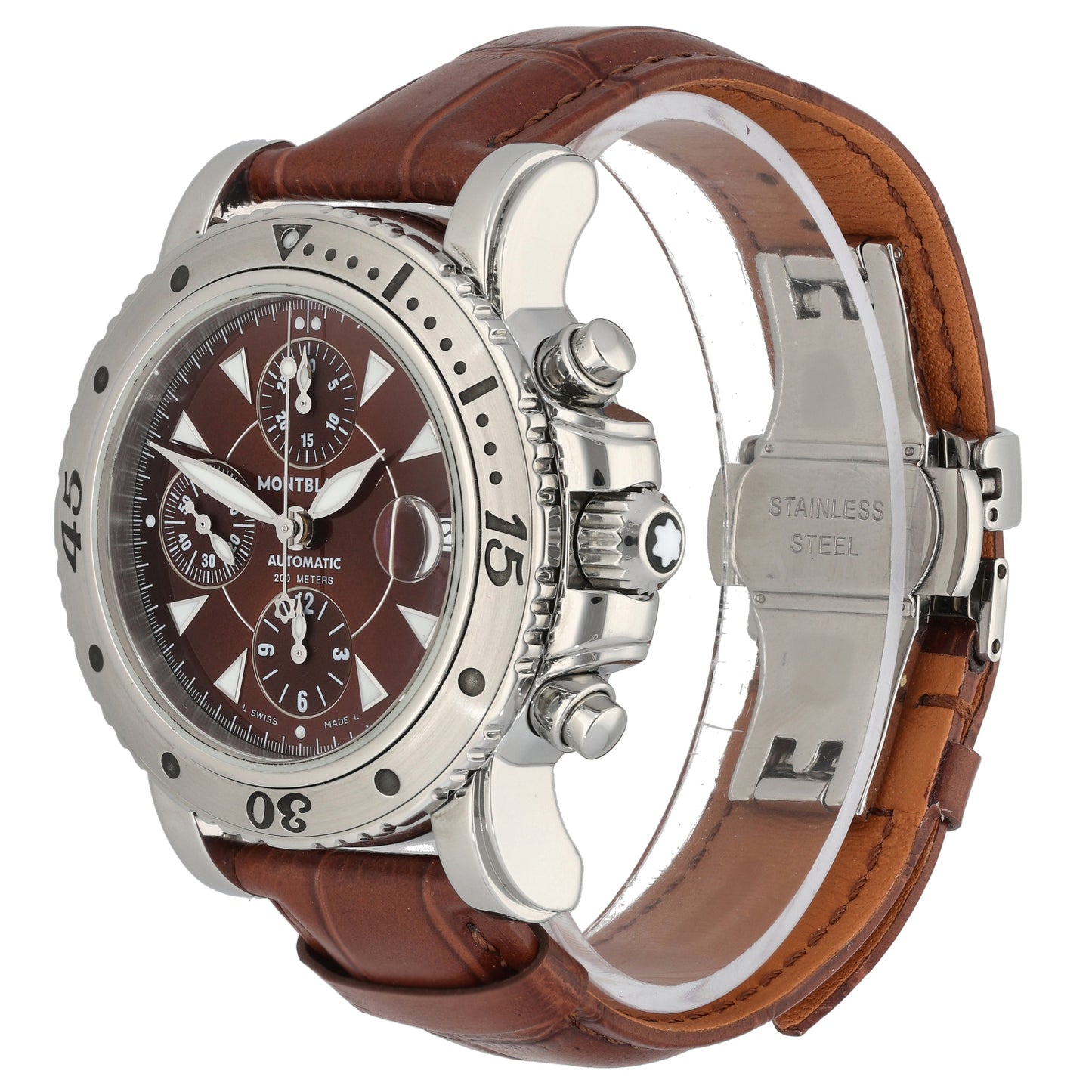 Montblanc Tradition 7034 41mm Stainless Steel Watch