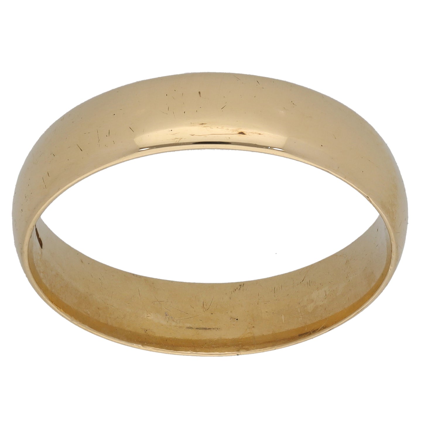 9ct Gold Plain Wedding Ring Size U