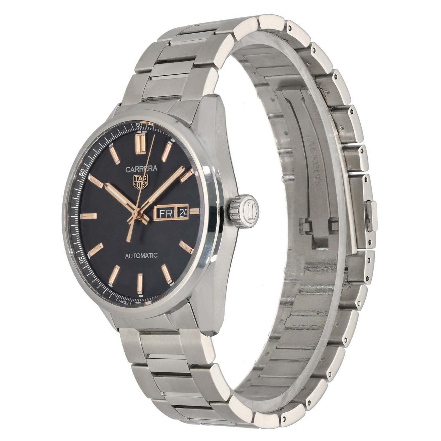 Tag Heuer Carrera WBN2013 41mm Stainless Steel Watch