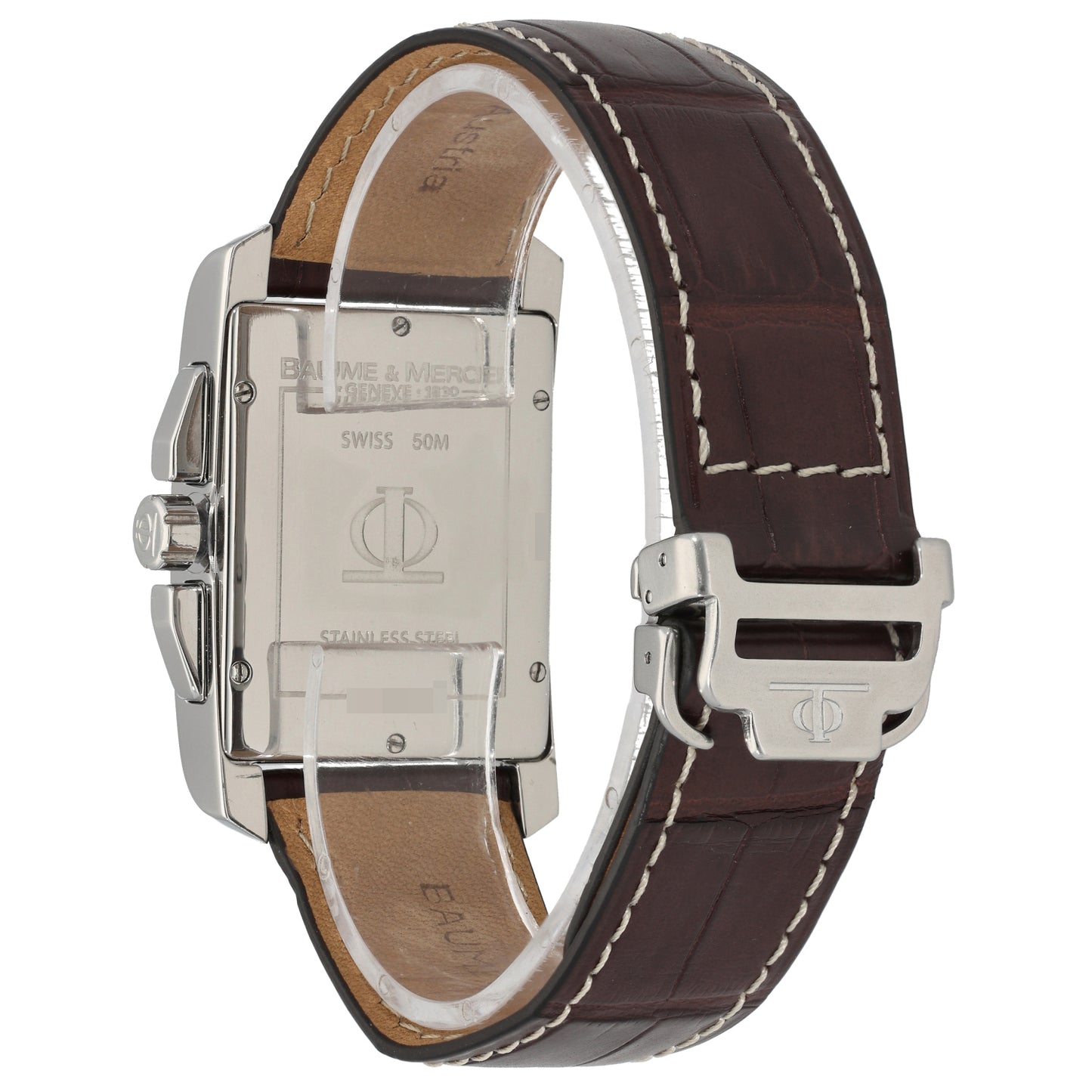 Baume Et Mercier Hampton 65341 29mm Stainless Steel Watch