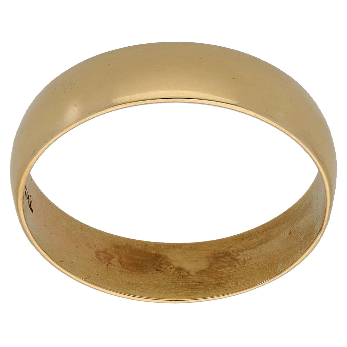 9ct Gold Plain Wedding Ring Size V