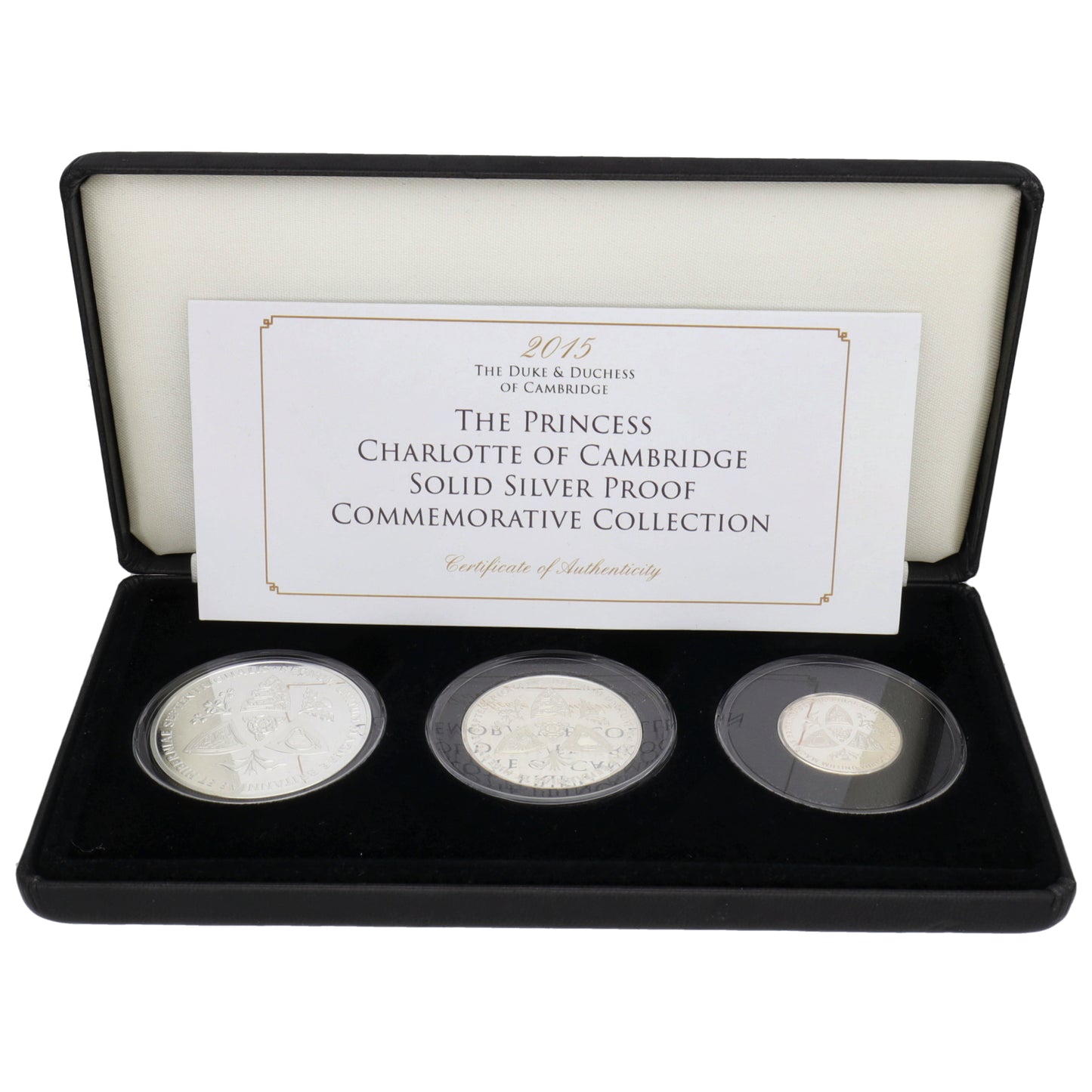 Sterling Silver The Princess Charlotte Commemorative Coins 2015