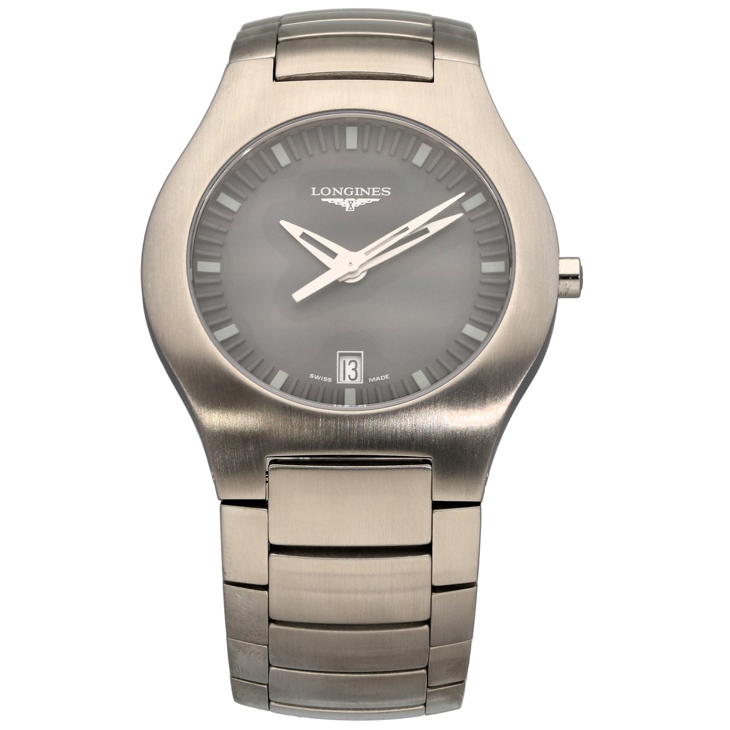 Longines Oposition L3.617.4 36mm Stainless Steel Watch