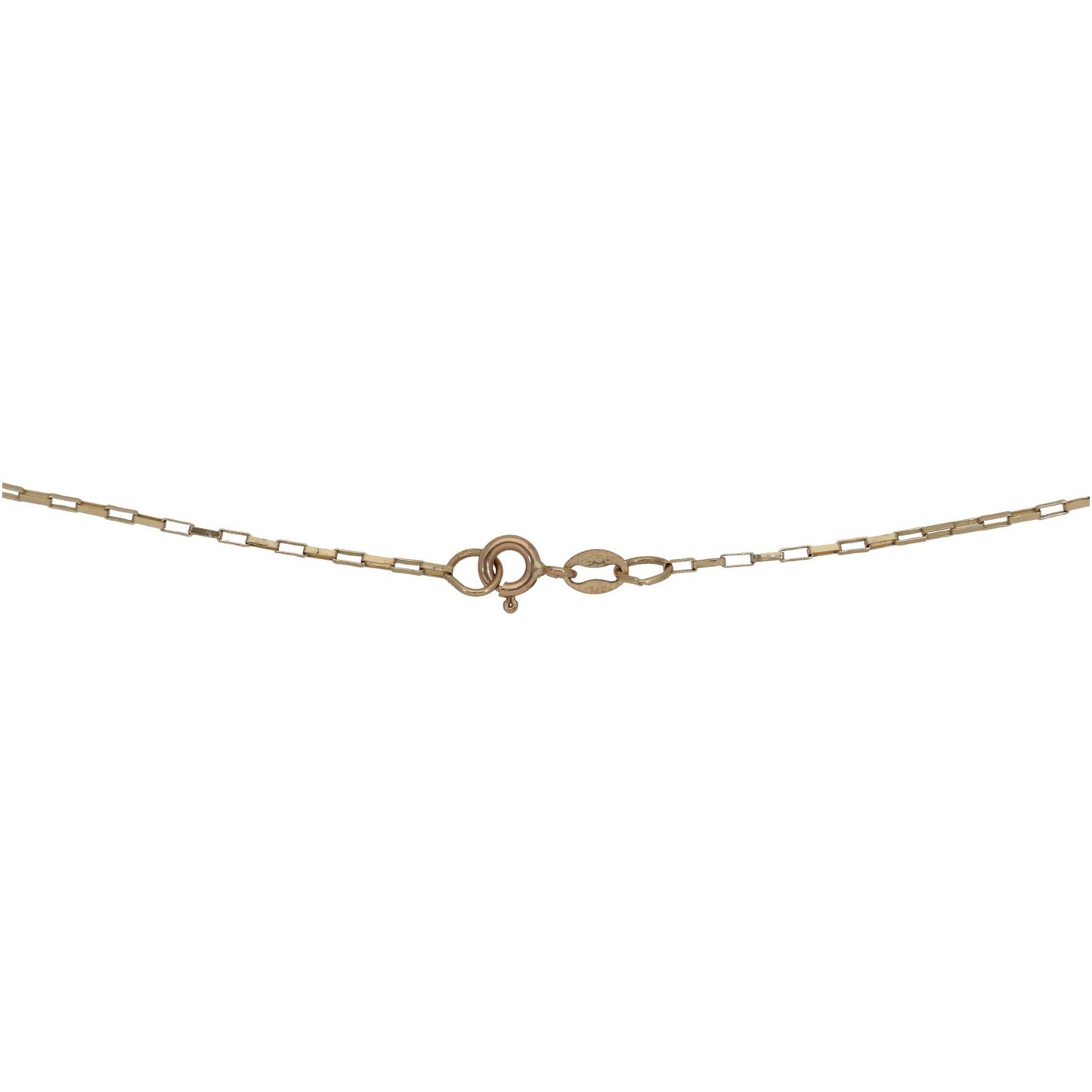 9ct Gold Belcher Chain 16"