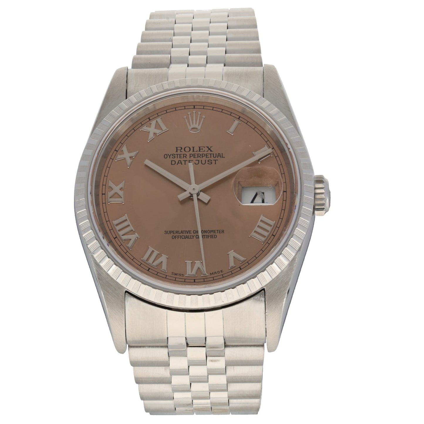 Rolex Datejust 16220 36mm Stainless Steel Watch