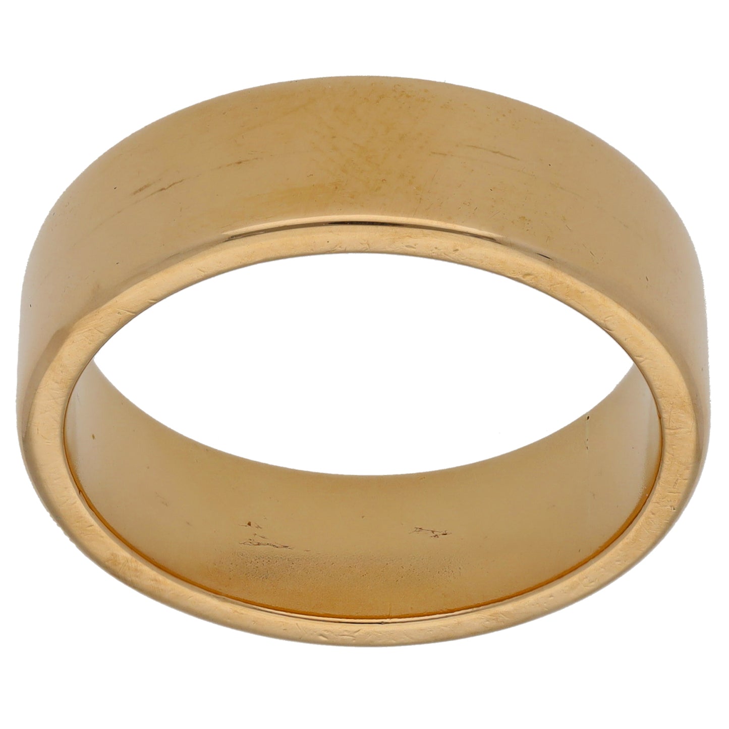 9ct Gold Plain Wedding Ring Size W