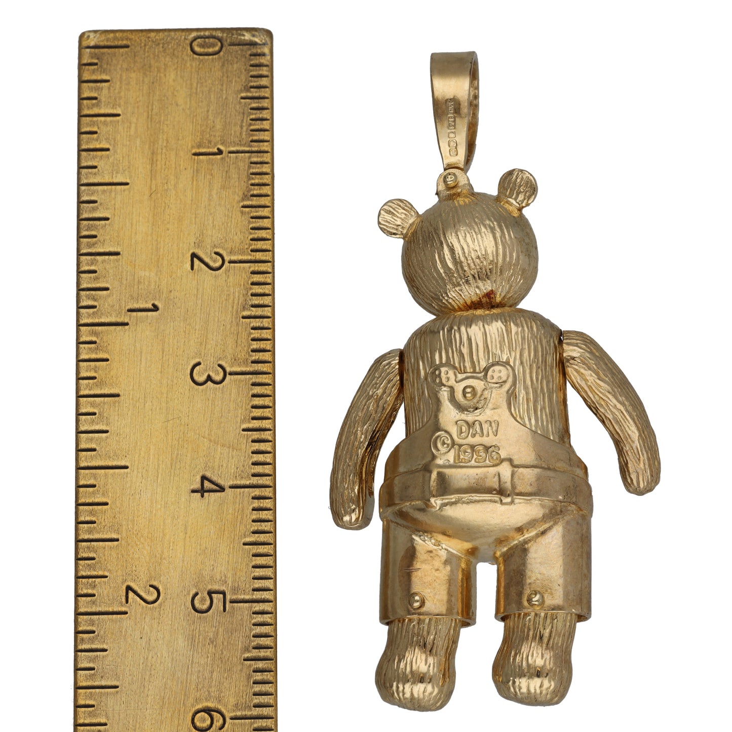 9ct Gold Imitation Teddy Bear Pendant