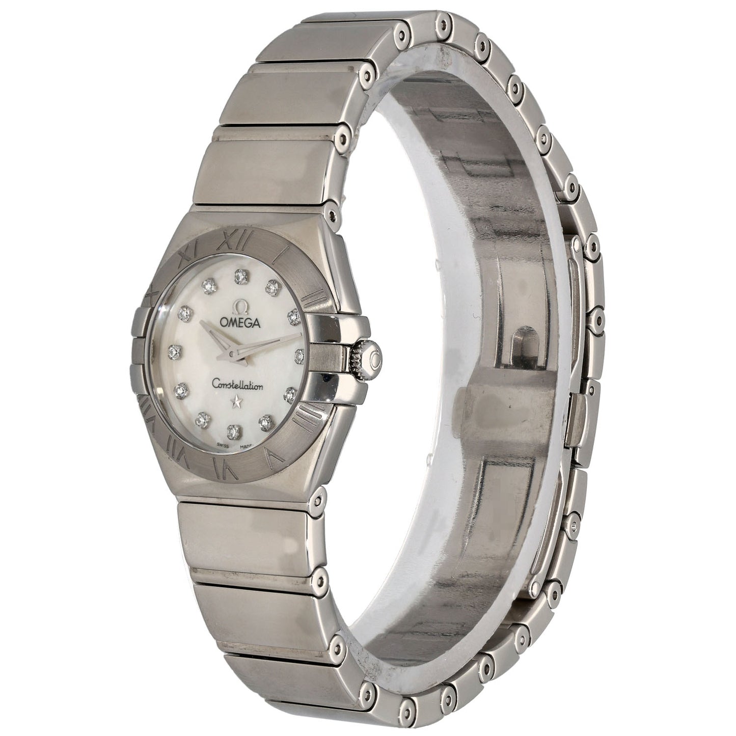 Omega Constellation 123.10.24.60.55.002 24mm Stainless Steel Watch