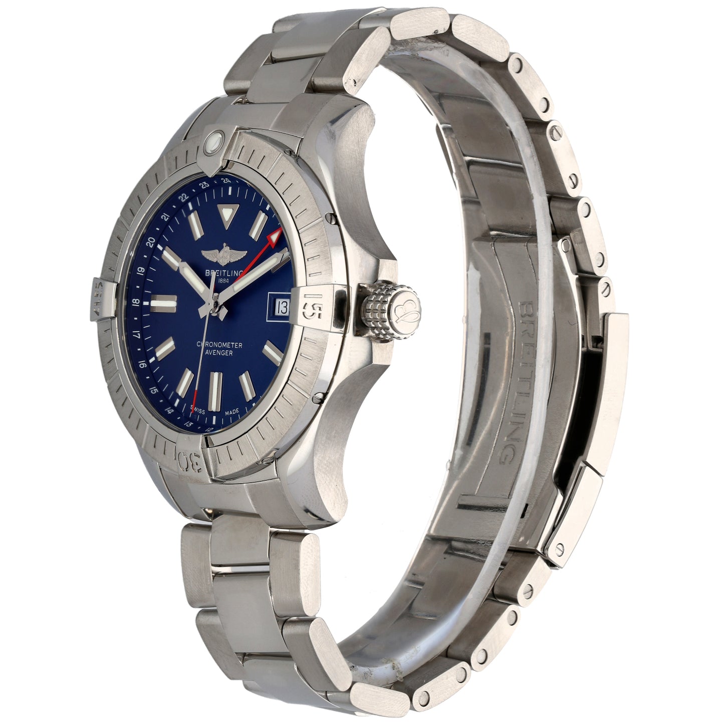 Breitling Avenger GMT 45 A32395 45mm Stainless Steel Watch