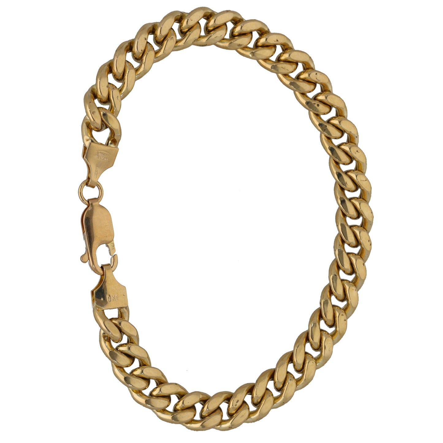 9ct Gold Curb Bracelet