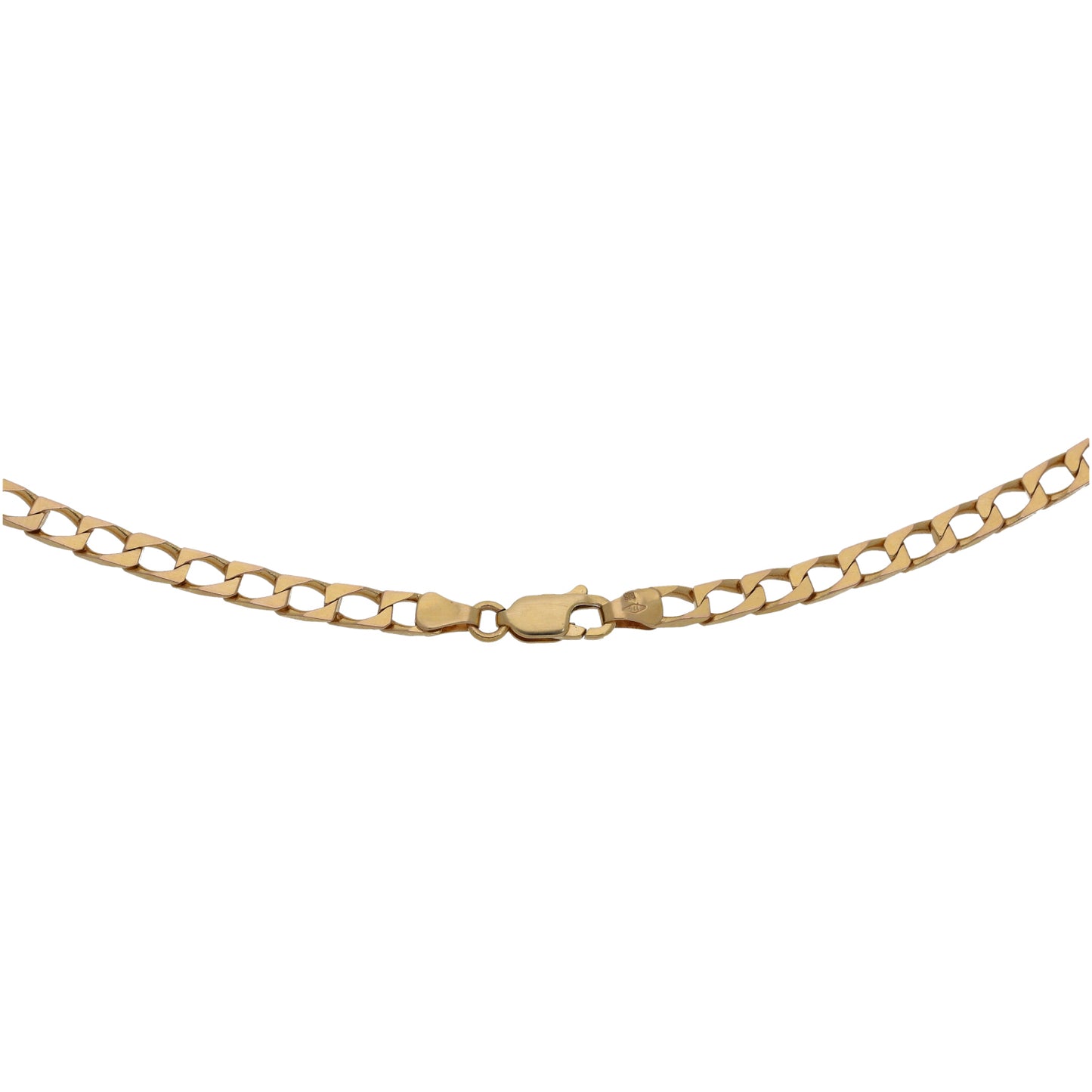 9ct Gold Curb Chain 24"
