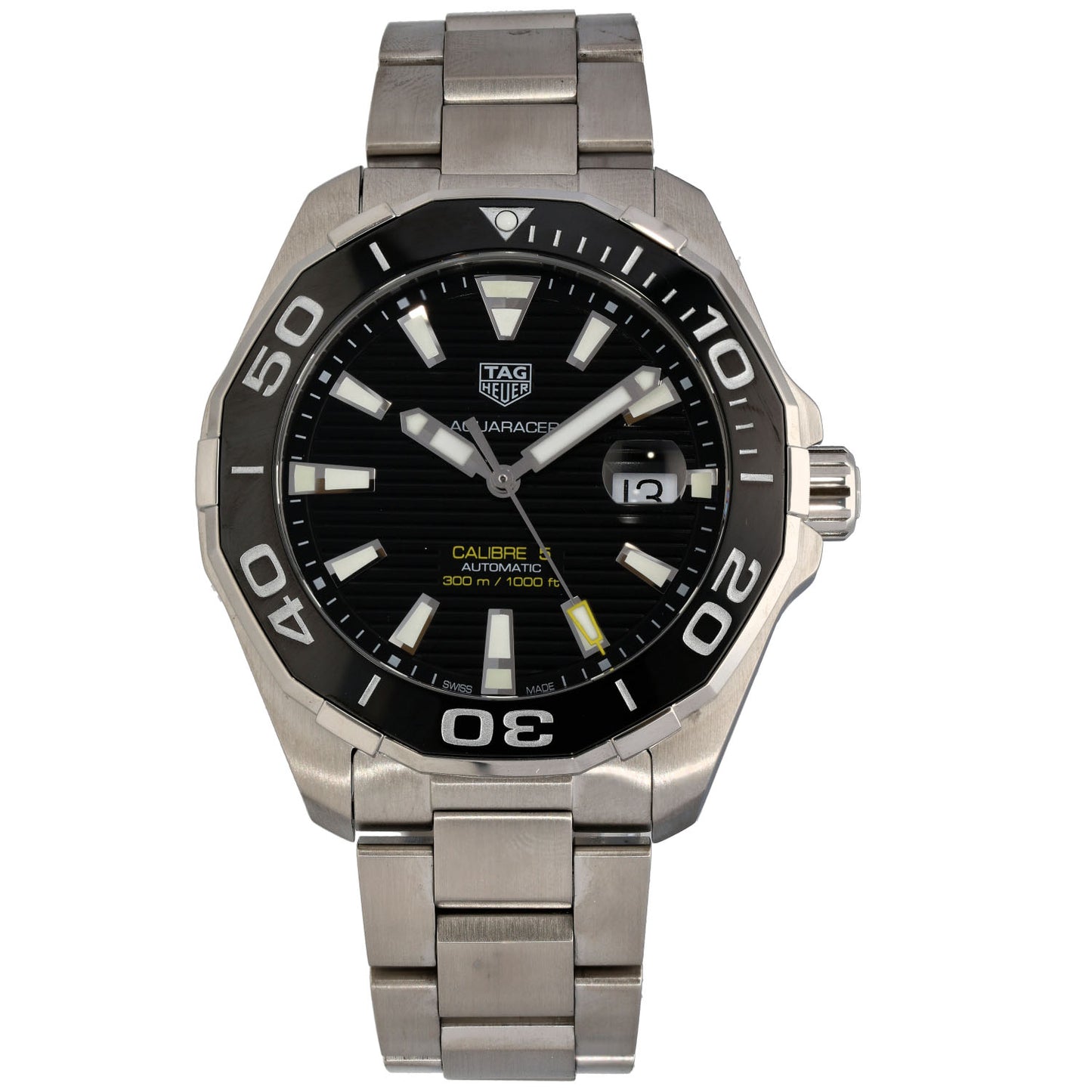 Tag Heuer Aquaracer WAY201A 43mm Stainless Steel Watch