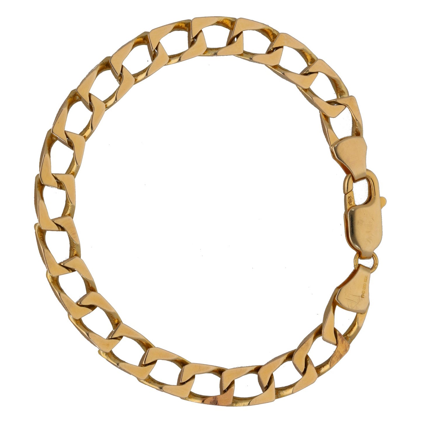 9ct Gold Curb Bracelet
