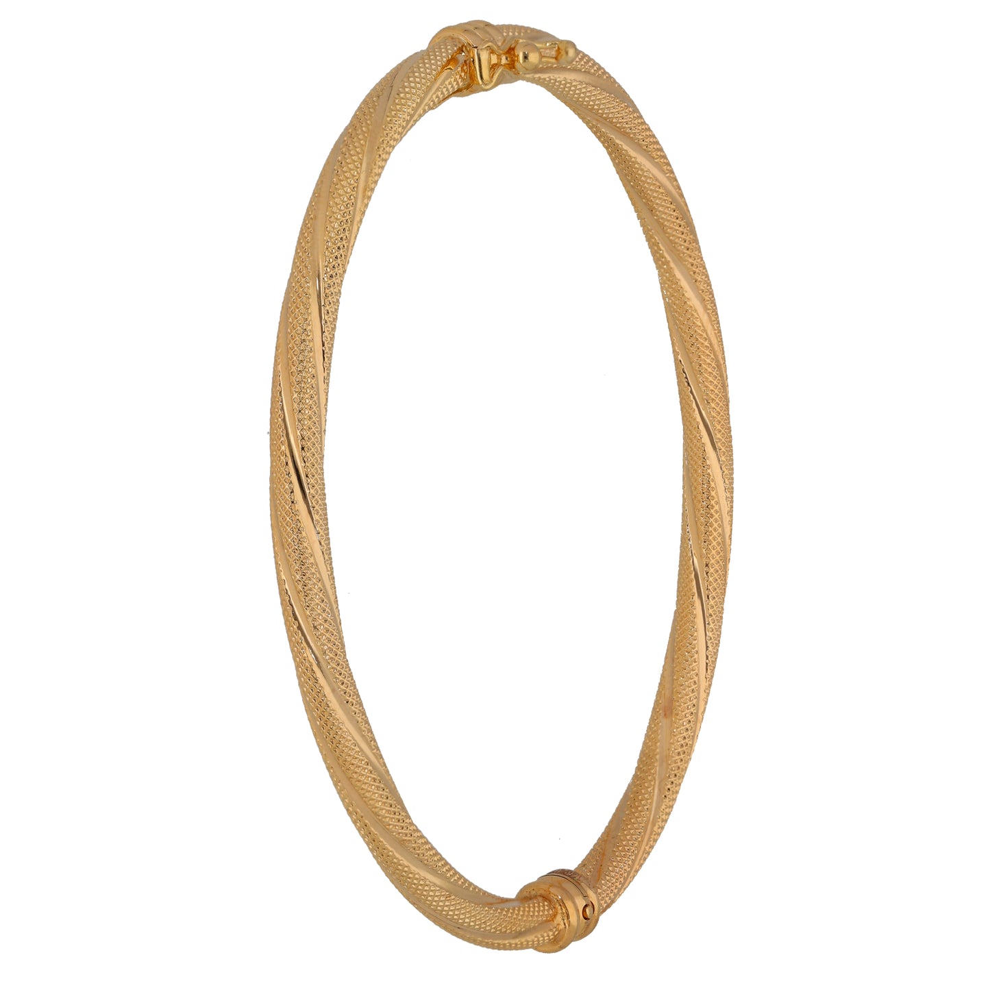 9ct Gold Hinged/Clasp Bangle