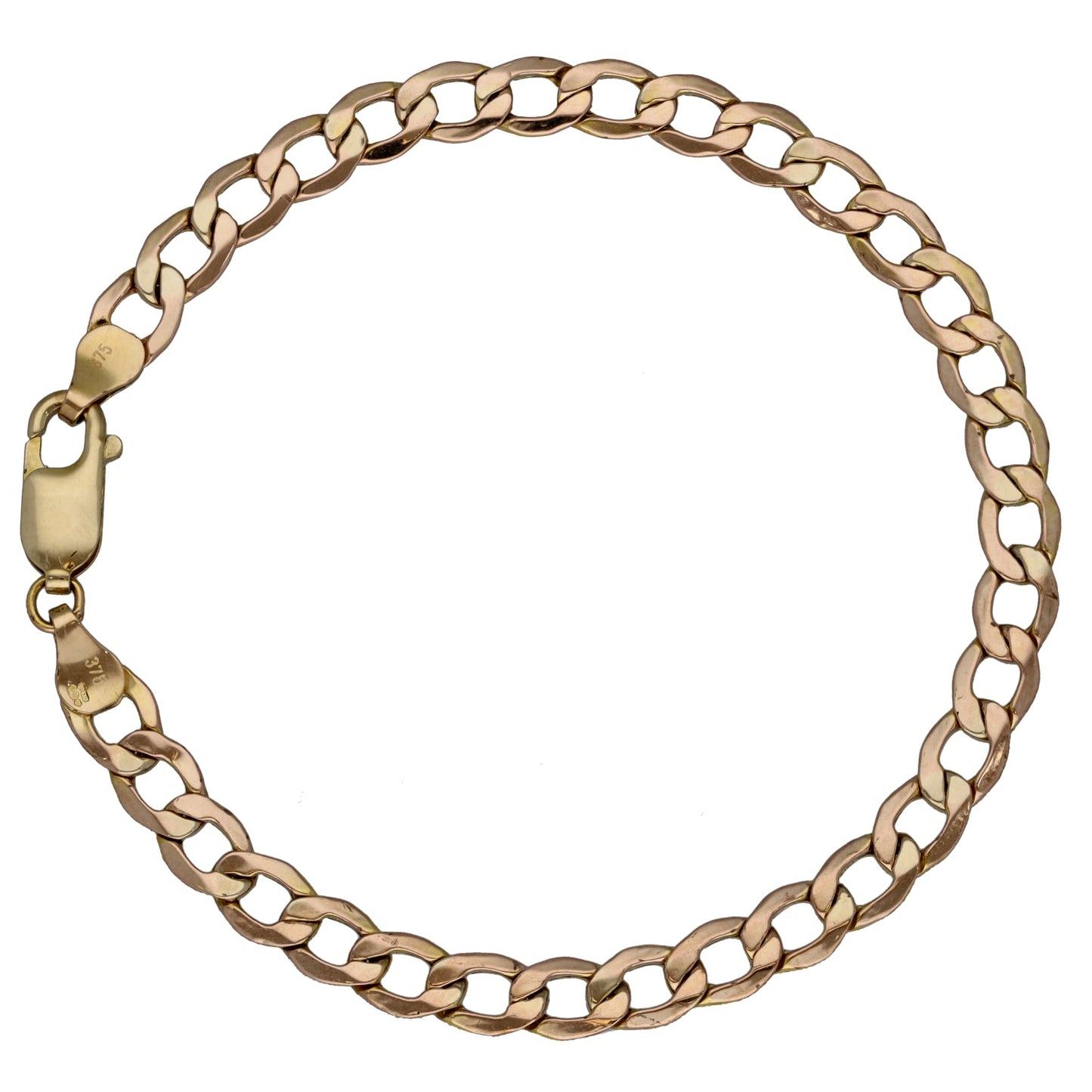 9ct Gold Curb Bracelet