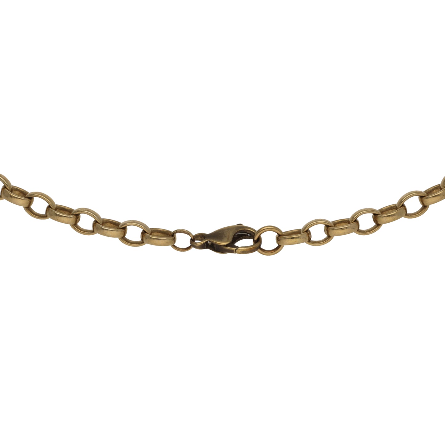 9ct Gold Belcher Chain 22"