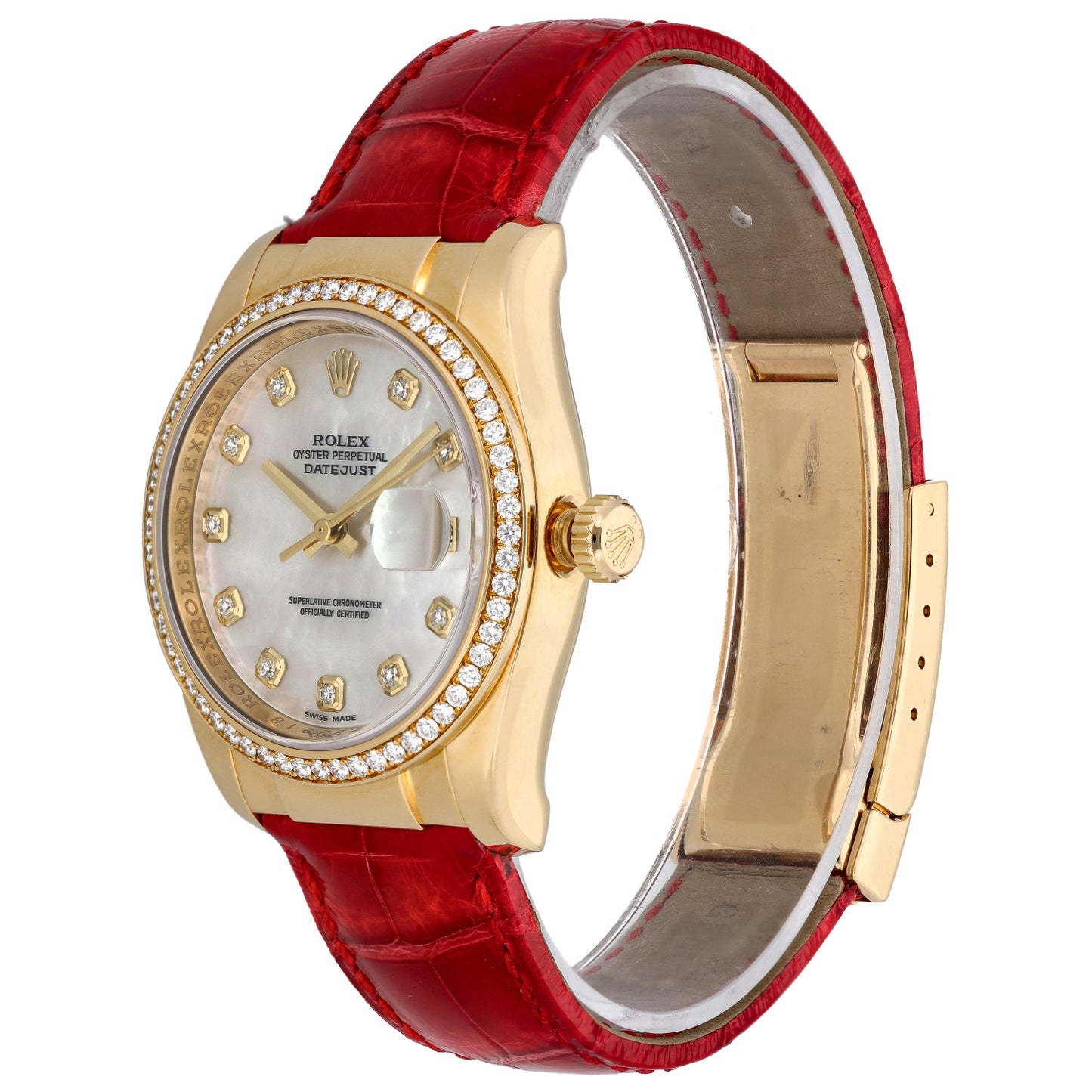Rolex Datejust 116188 36mm Gold Watch