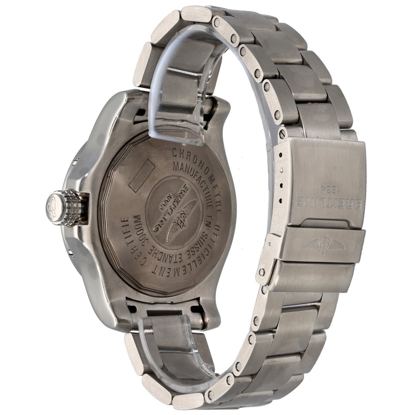 Breitling Chronomatic A17331 45mm Stainless Steel Watch