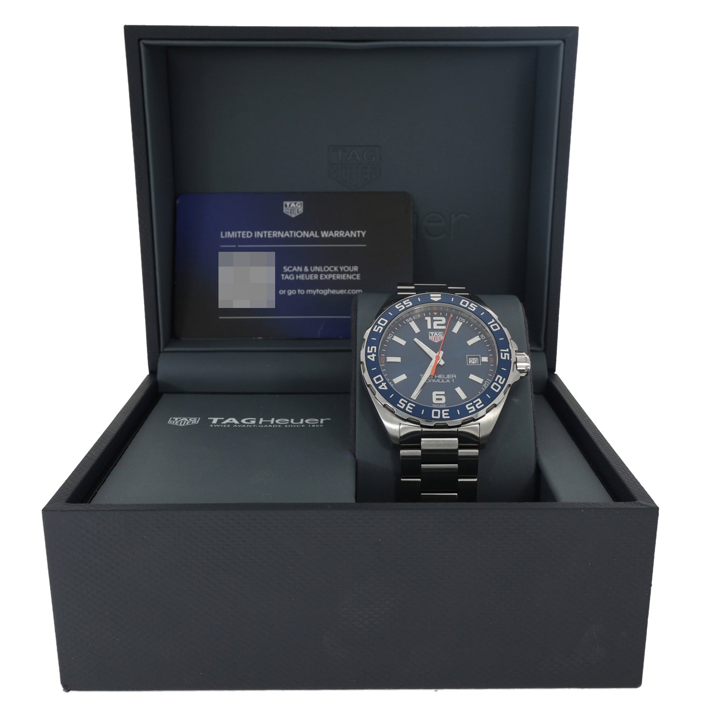 Tag Heuer Formula 1 WAZ1010 43mm Stainless Steel Watch