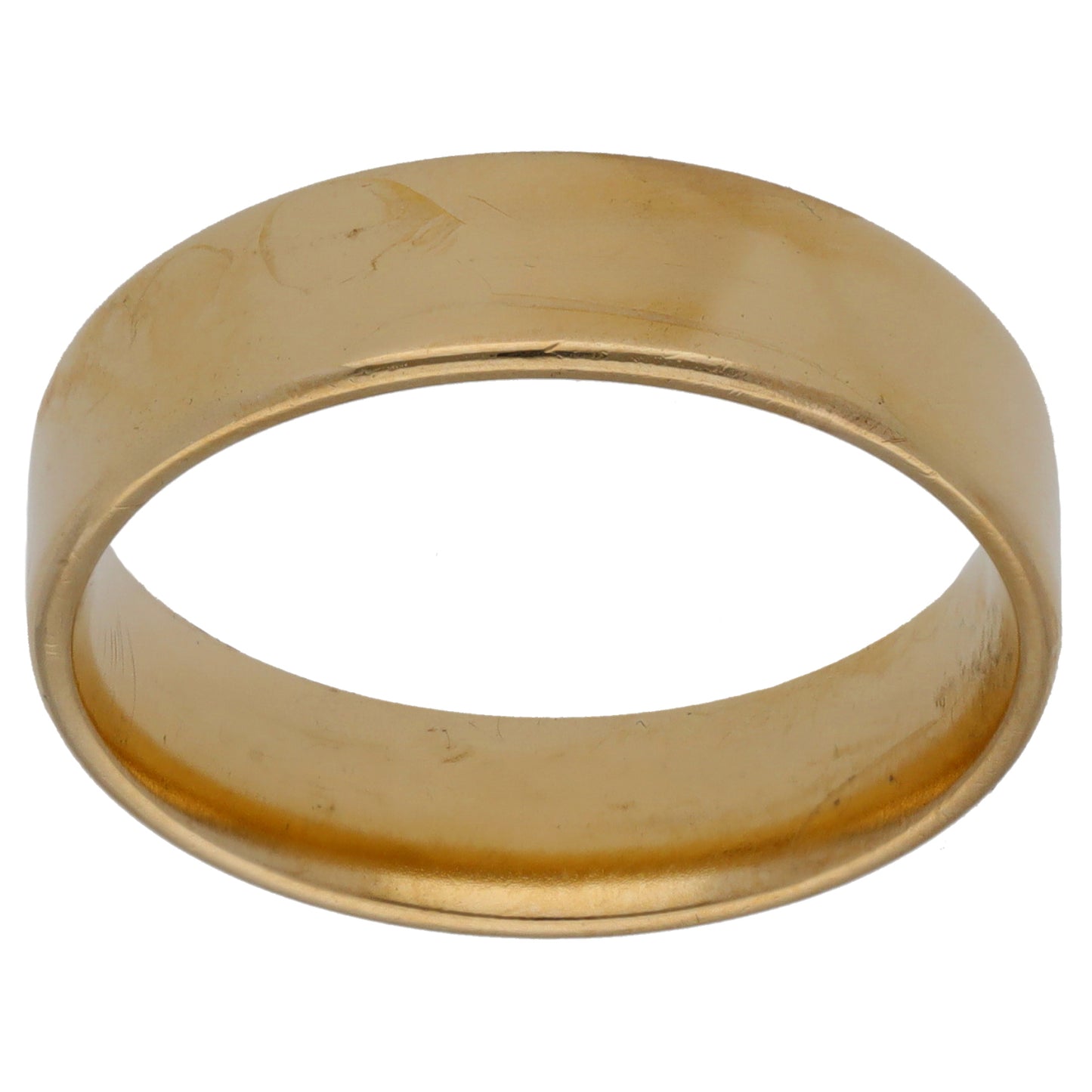 9ct Gold Plain Wedding Ring Size V