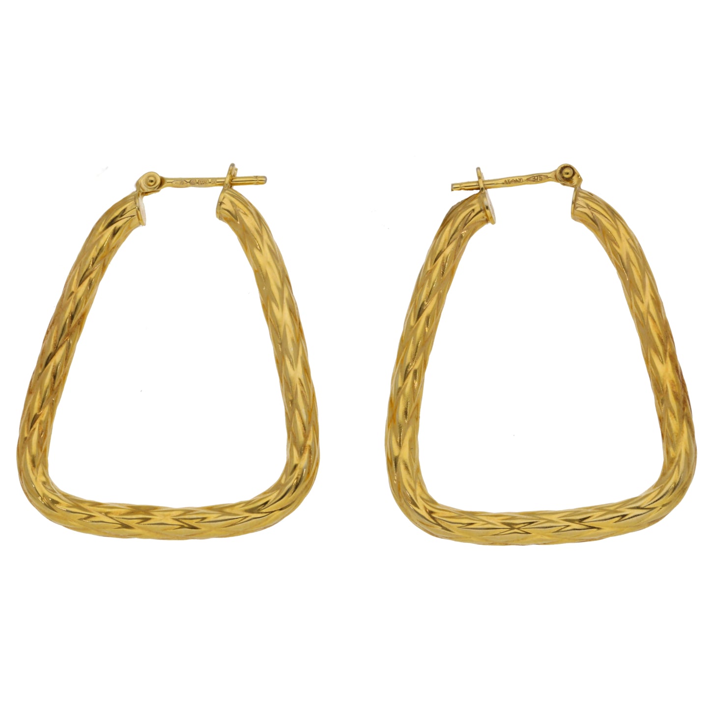 9ct Gold Hoop Earrings