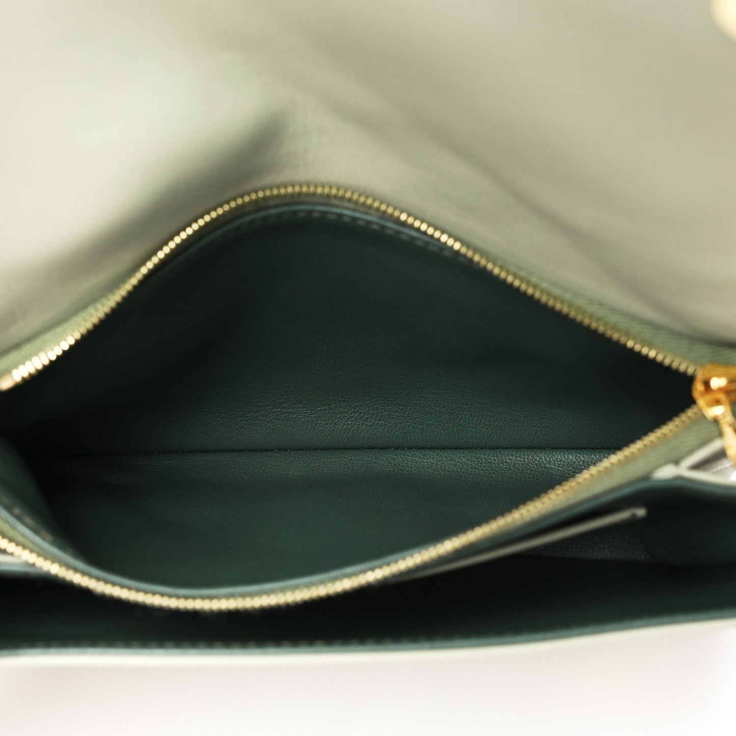 Louis Vuitton Lambskin Embossed Monogram Pochette Coussin - Green