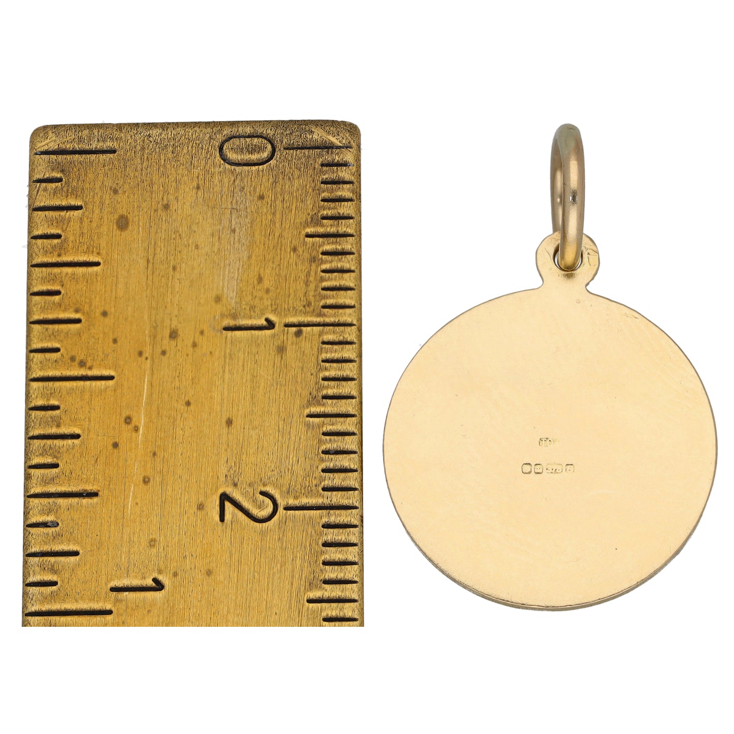 9ct Gold St Christopher Pendant