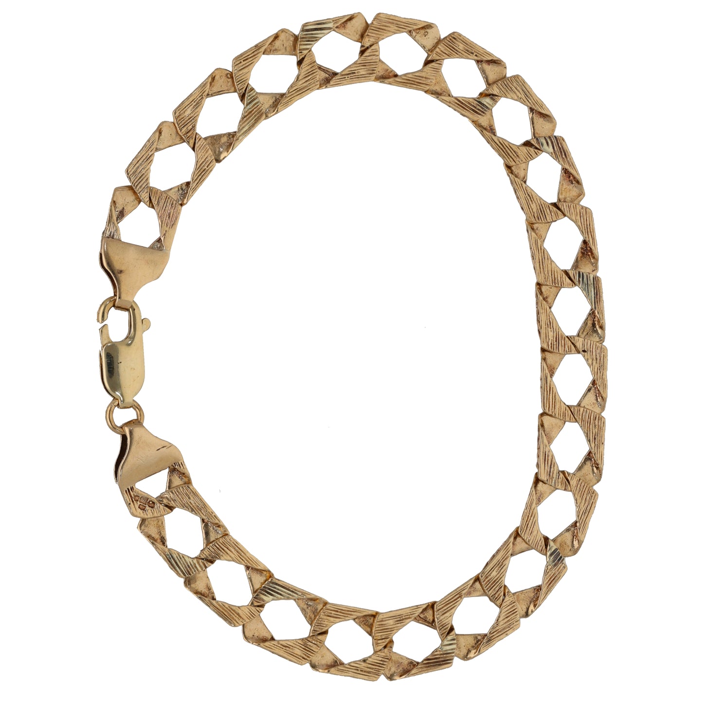 9ct Gold Curb Bracelet