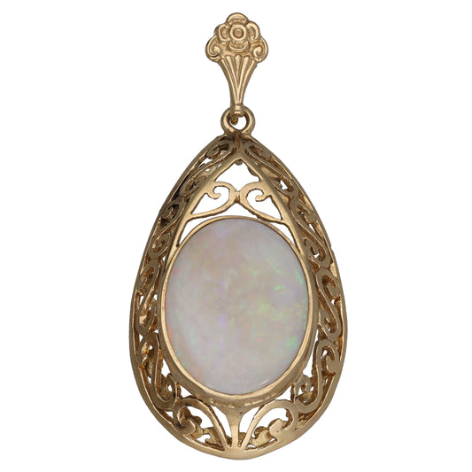 9ct Gold Opal Dress/Cocktail Pendant