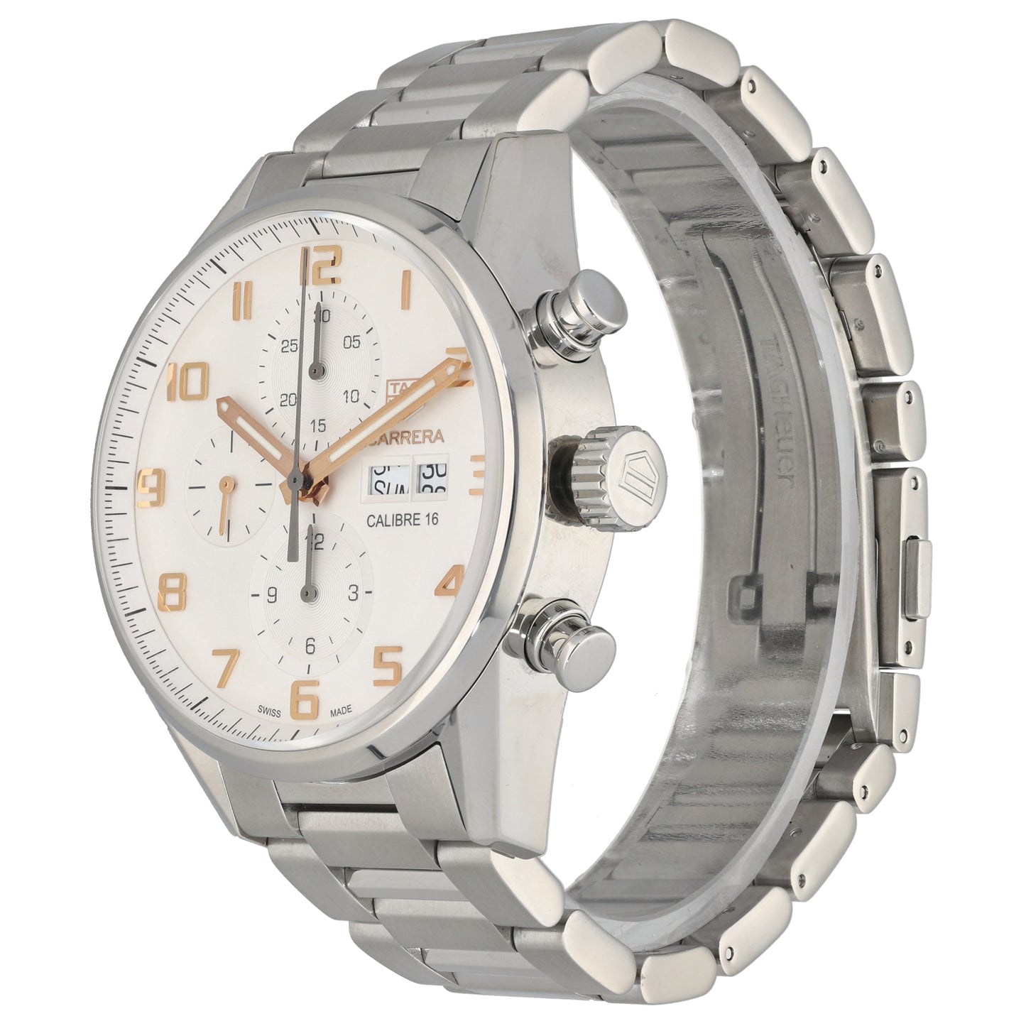Tag Heuer Carrera CV2A1AC 43mm Stainless Steel Watch