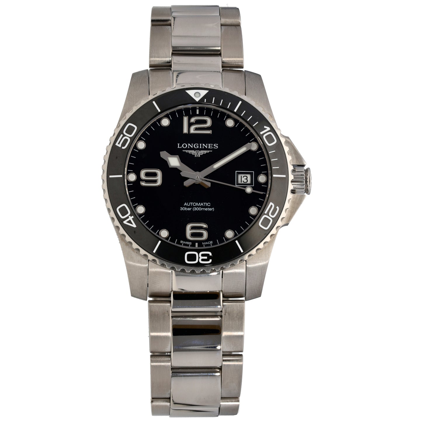 Longines Hydro Conquest L3.781.4 41mm Stainless Steel Watch