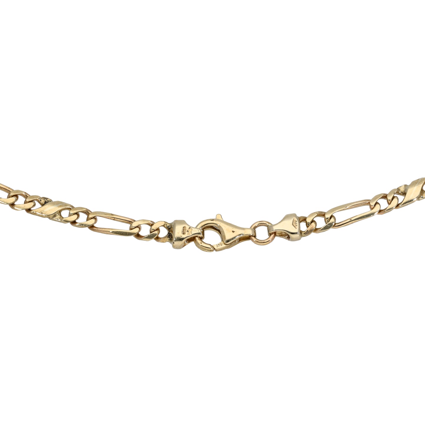 9ct Gold Figaro Chain 20"
