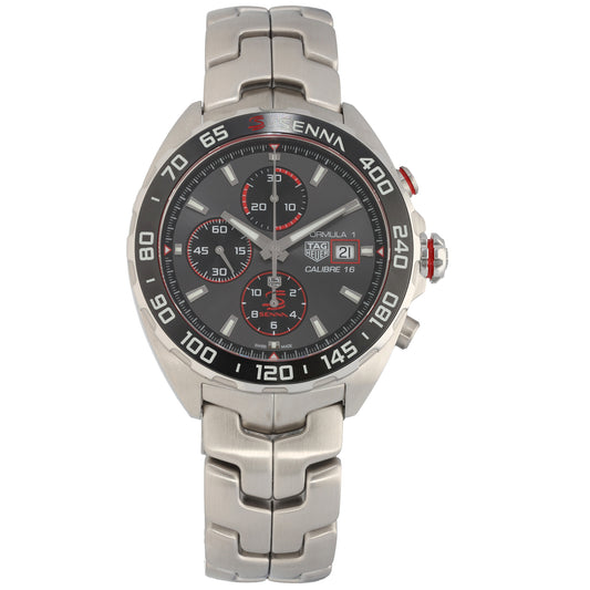 Tag Heuer Formula 1 Senna CAZ201D 44mm Stainless Steel Watch