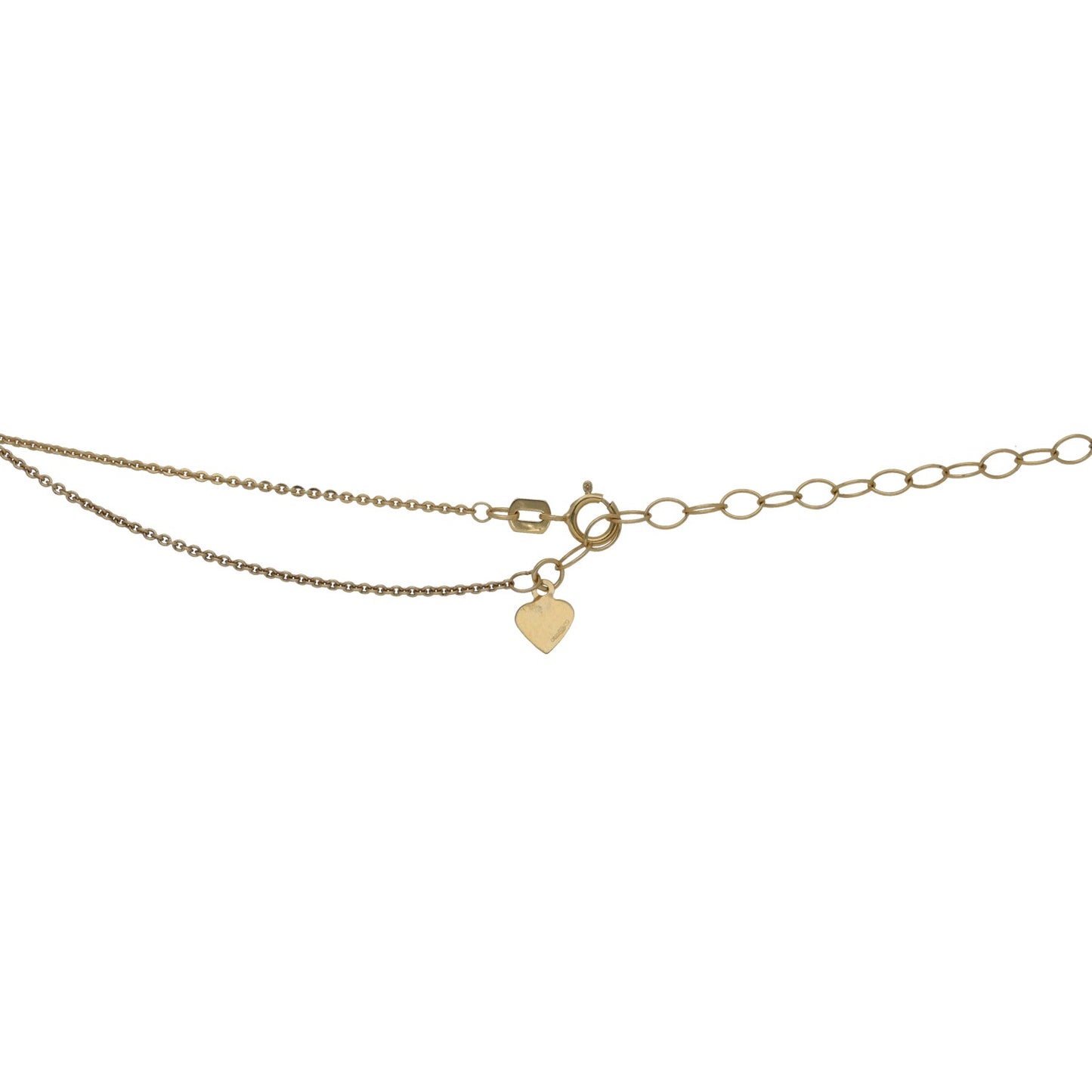 9ct Gold Fancy Necklace 18"