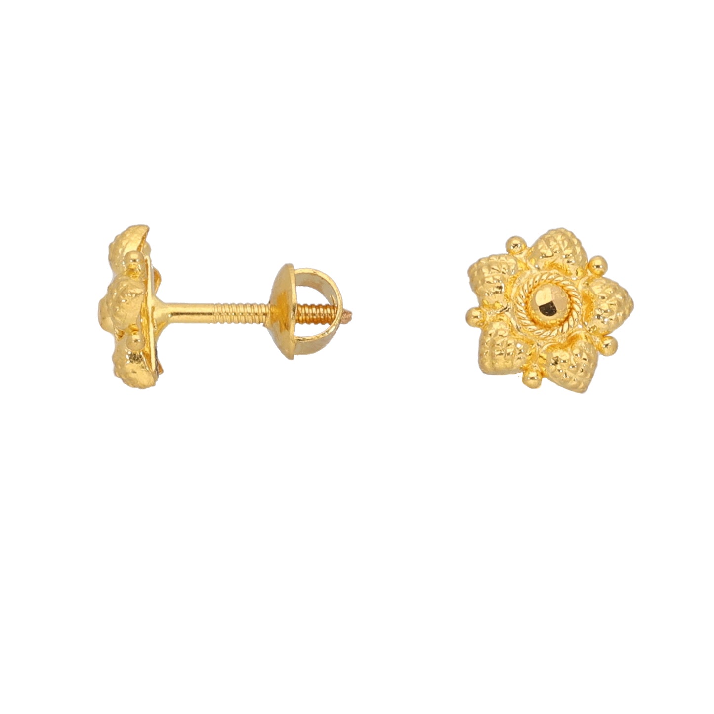 New 22ct Gold Stud Earrings