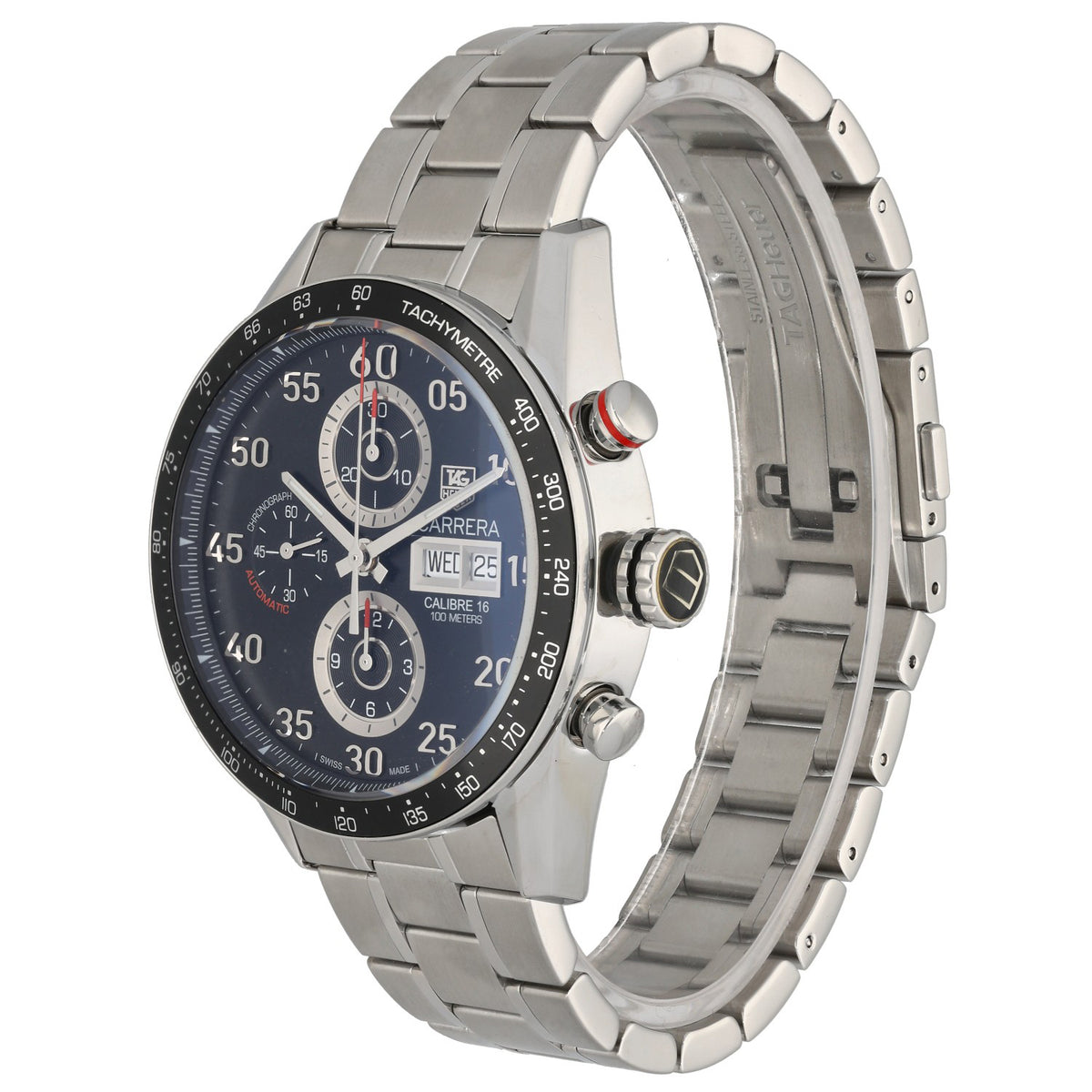 Tag Heuer Carrera CV2A10 43mm Stainless Steel Watch