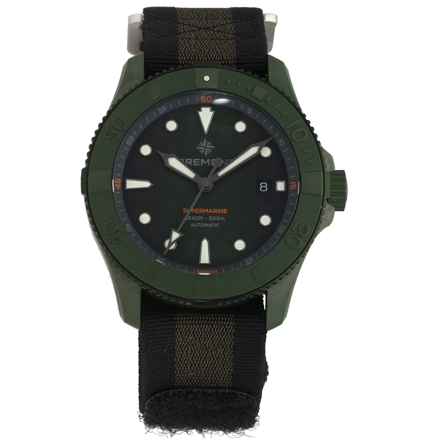 Bremont Supermarine SM43-DT-GNCER-GN-N-S 42mm Ceramic Watch