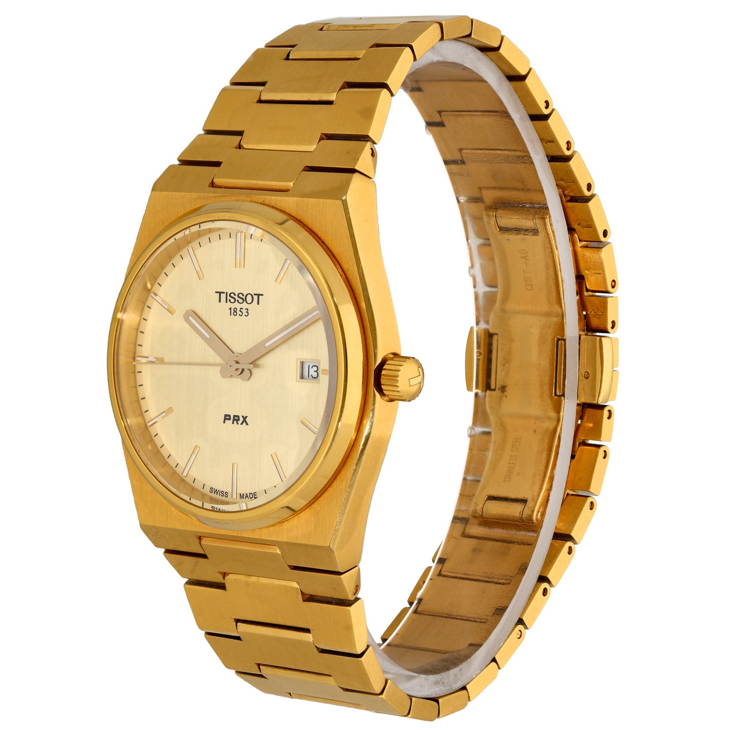 Tissot PRX T137410 A 40mm Gold Plated Watch