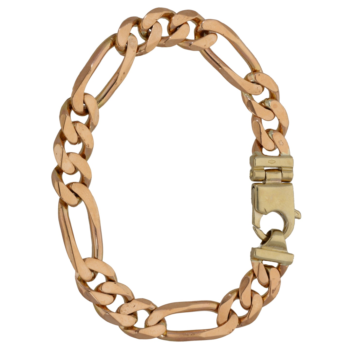 9ct Gold Figaro Bracelet