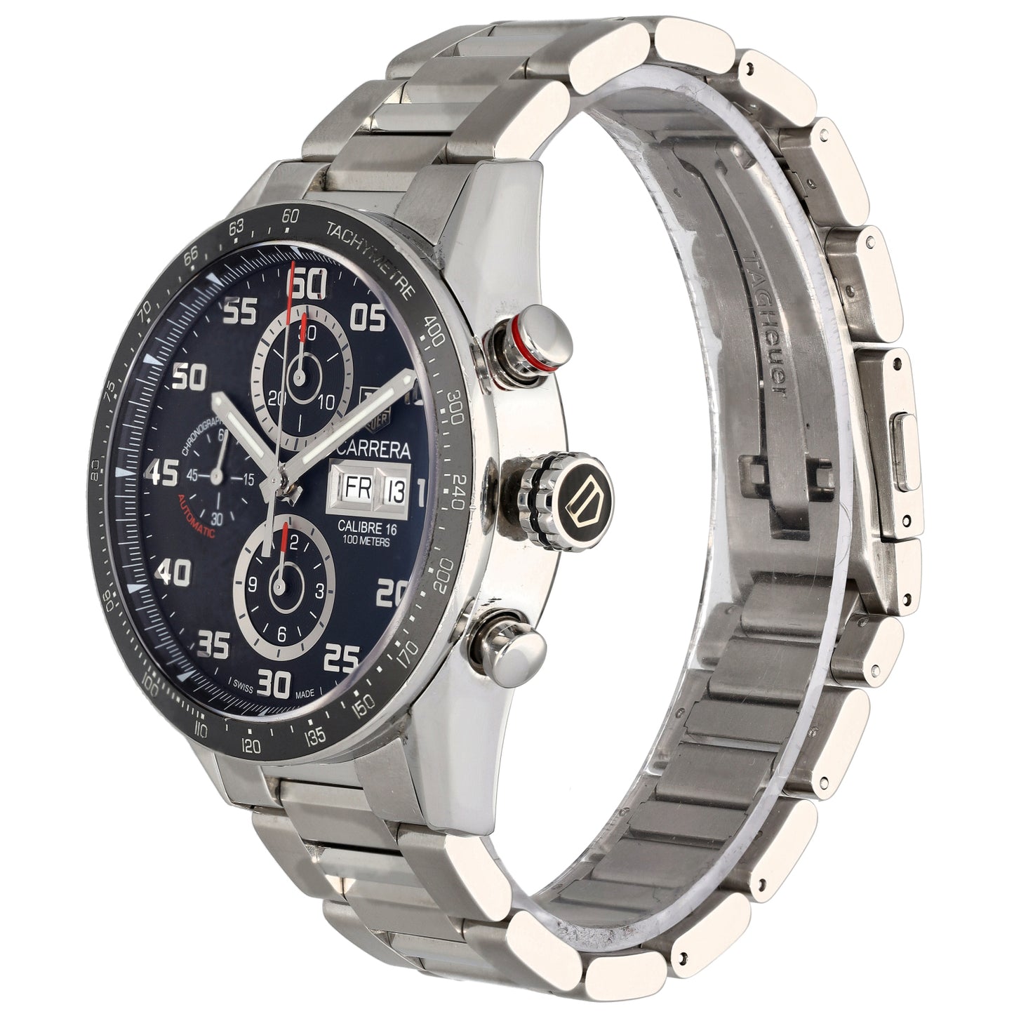 Tag Heuer Carrera CV2A1R 43mm Stainless Steel Watch