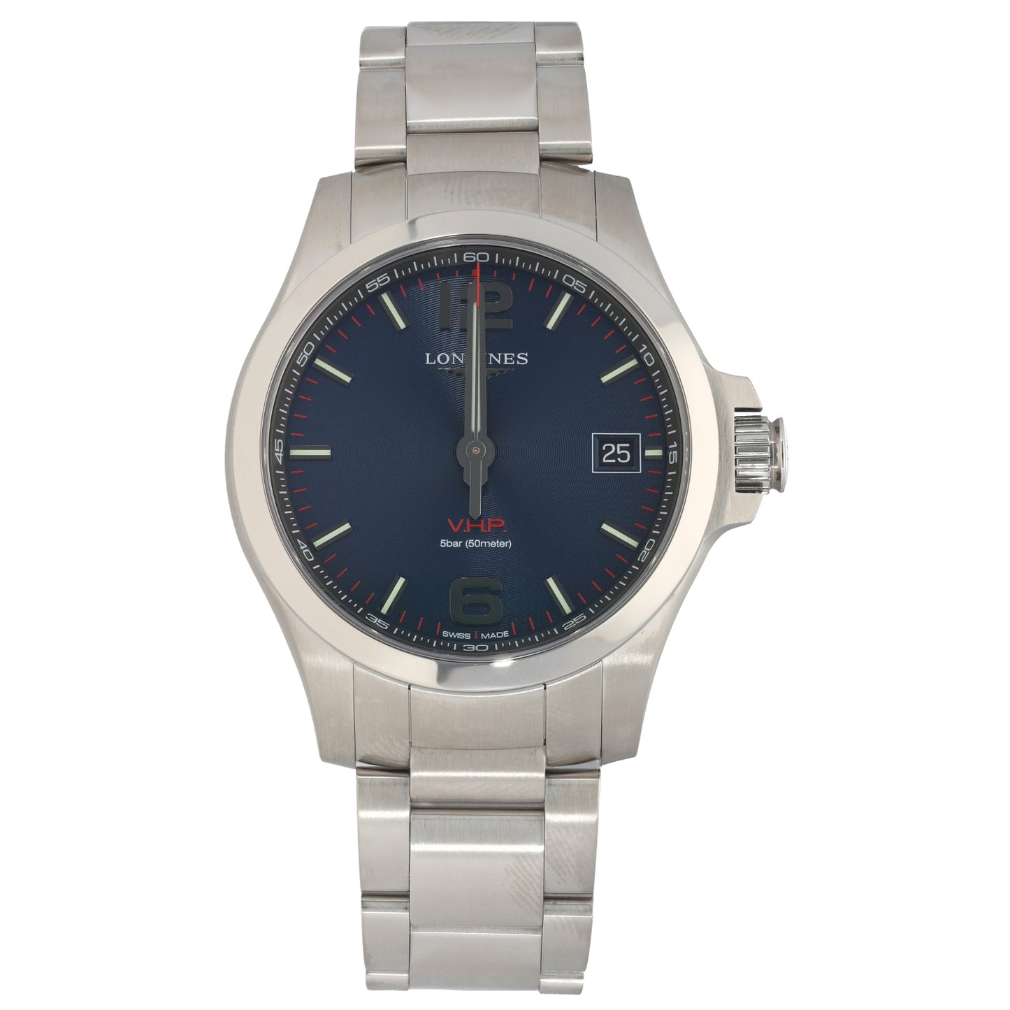 Longines Conquest L3.716.4 40mm Stainless Steel Watch