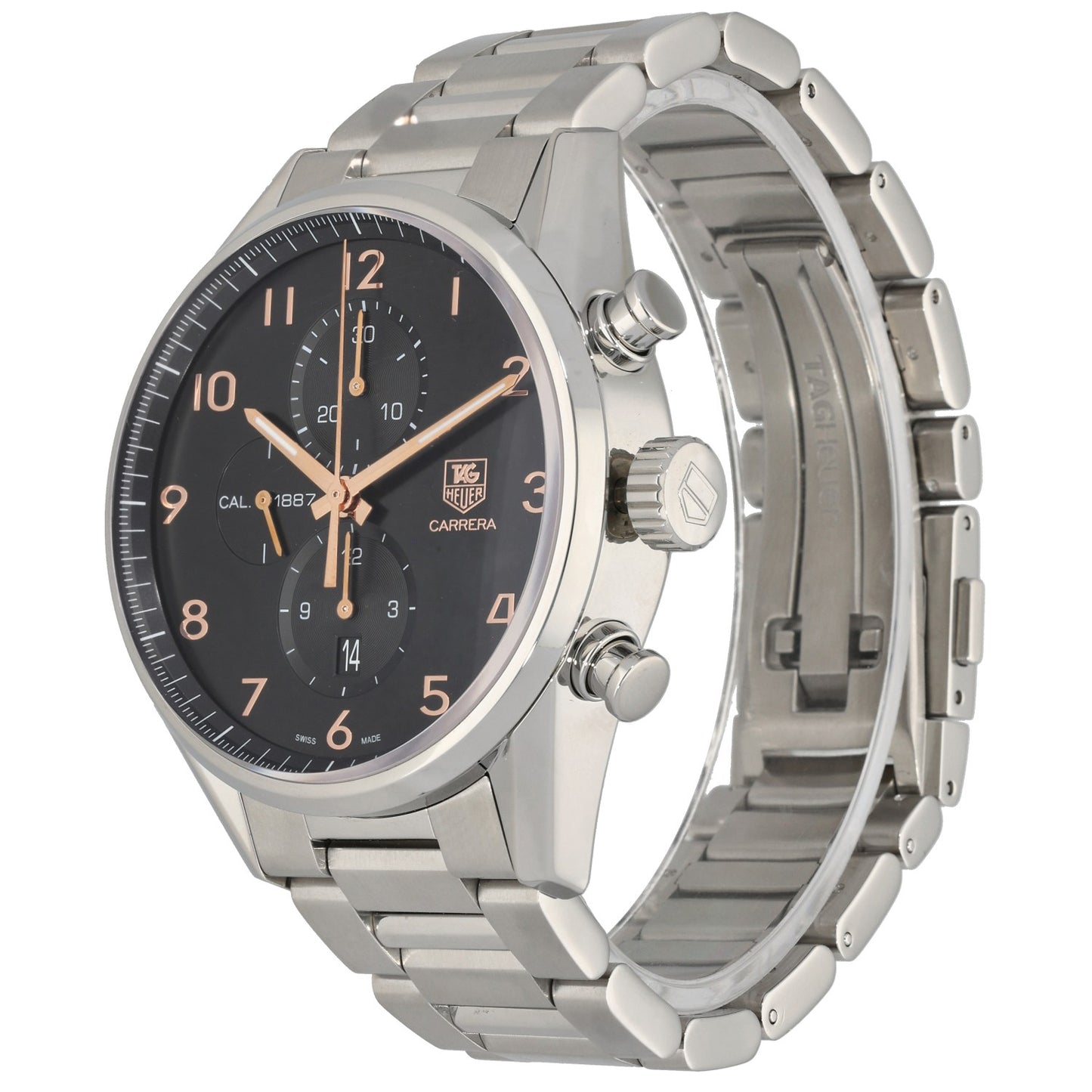 Tag Heuer Carrera CAR2014-4 43mm Stainless Steel Watch