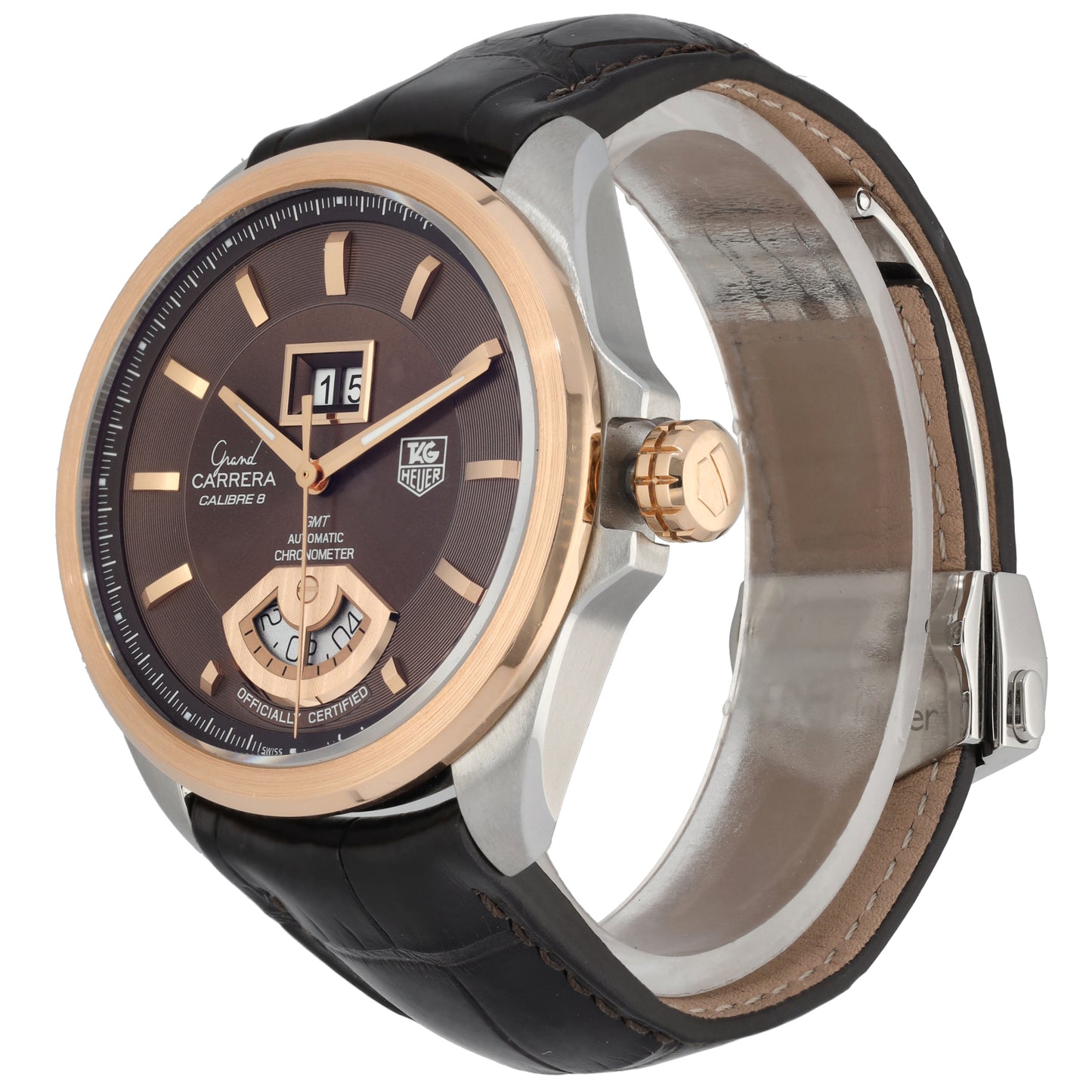 Tag Heuer Grand Carrera WAV5153 42mm Bi-Colour Watch
