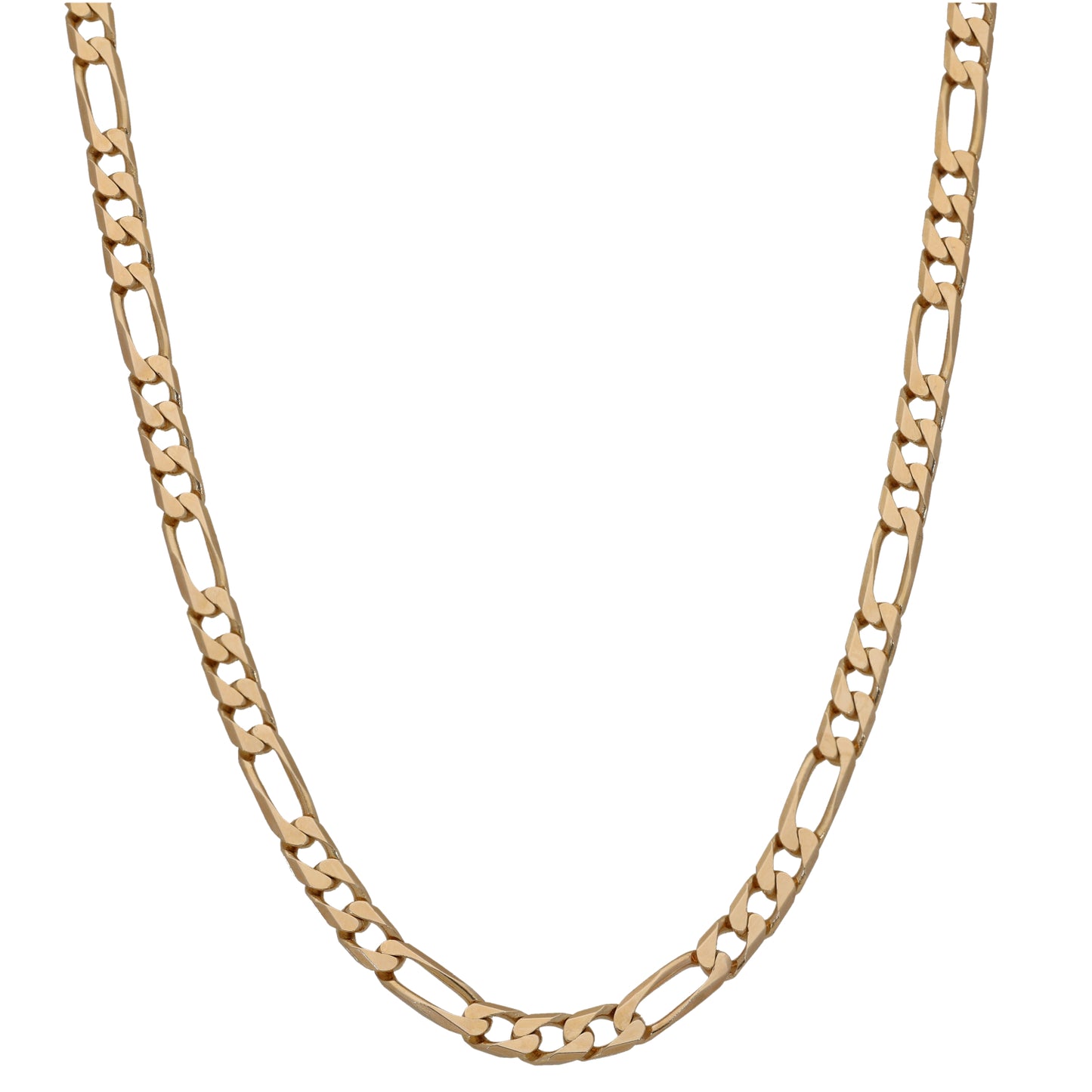 9ct Gold Figaro Chain 24"