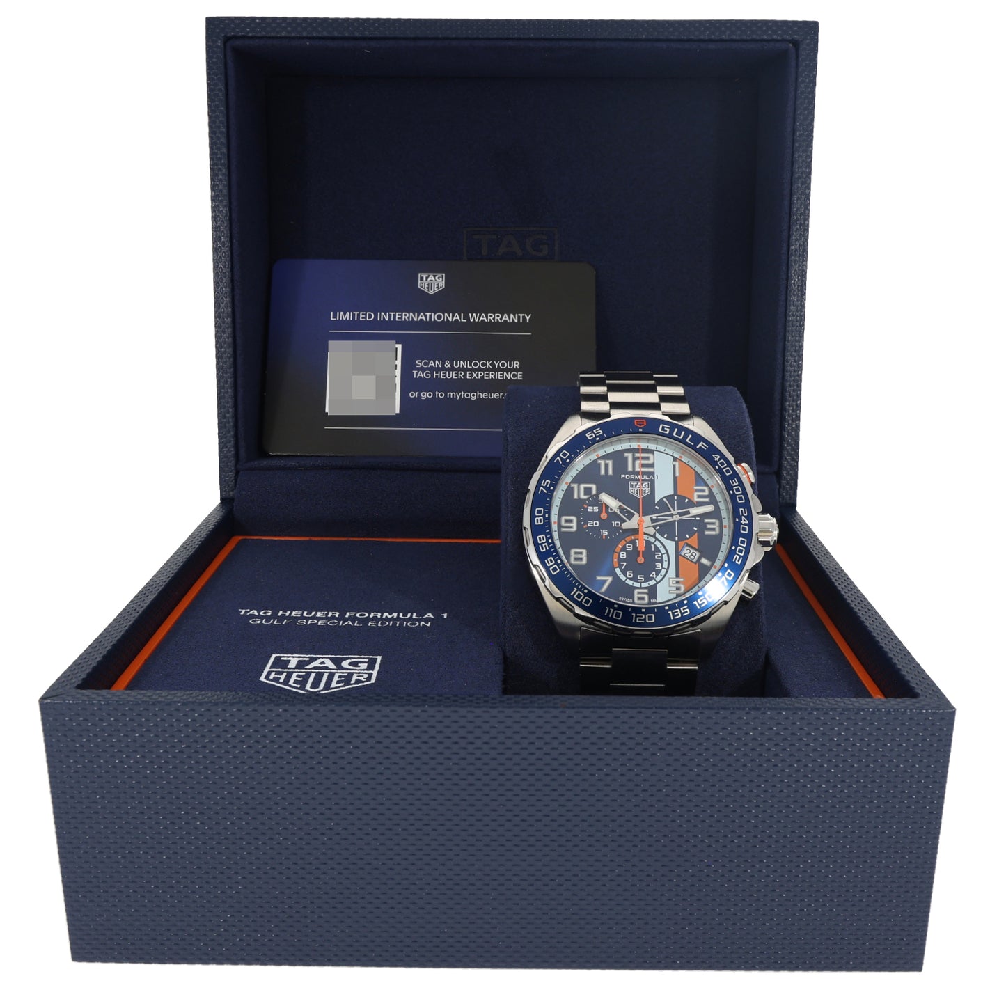 Tag Heuer Formula 1 CAZ101AT 44mm Stainless Steel Watch