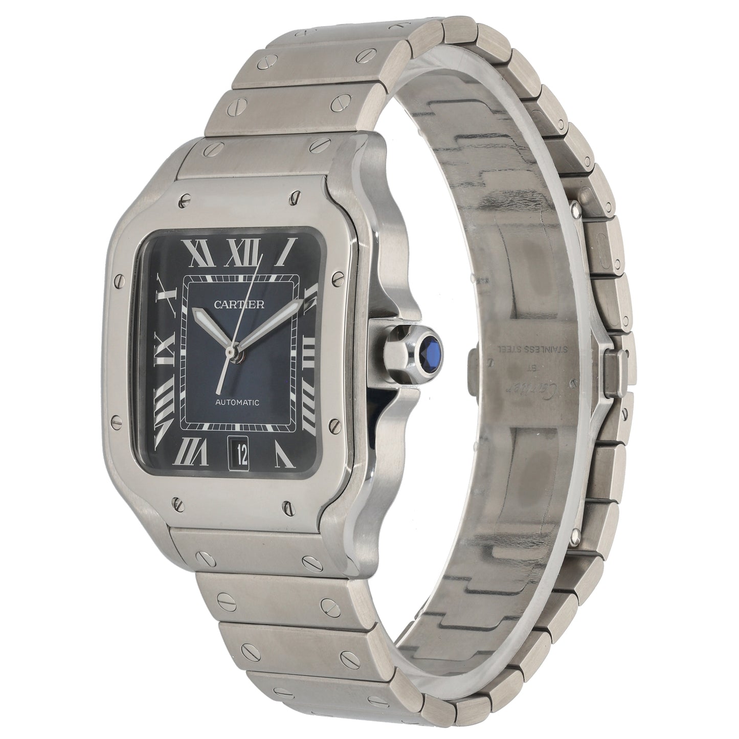 Cartier Santos De Cartier 4072 38mm Stainless Steel Watch