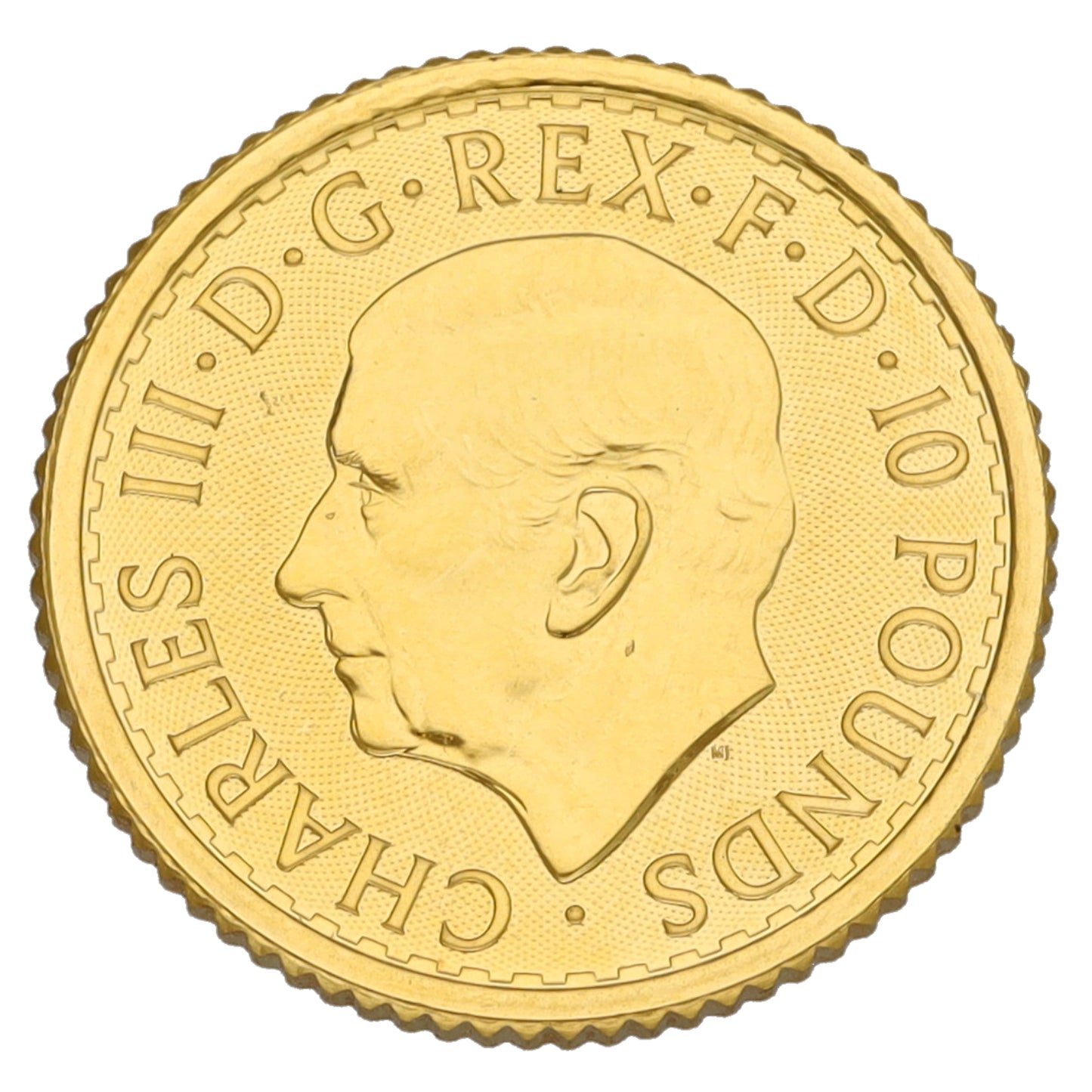 24ct Gold King Charles III 1/10 OZ Britannia Coin 2024