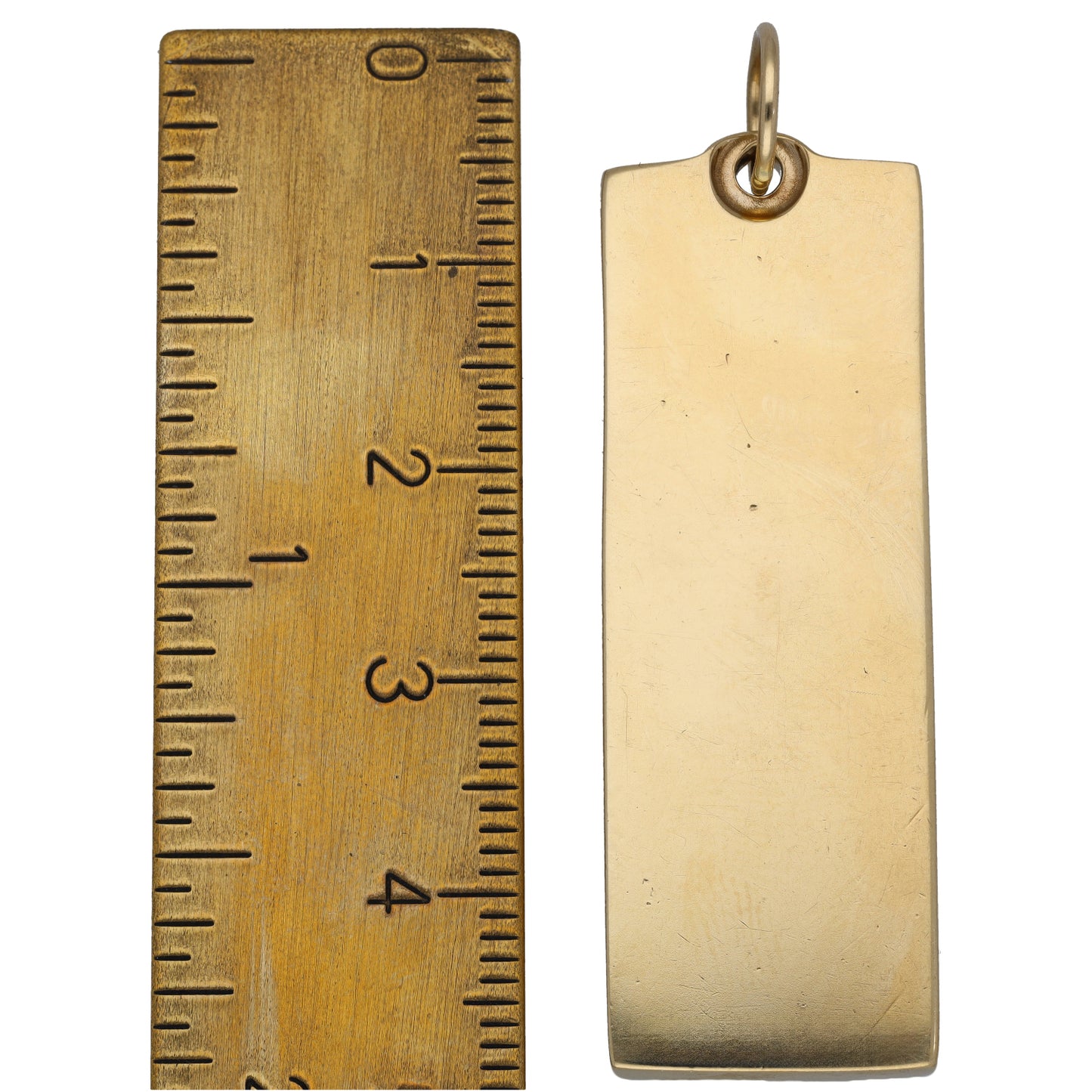 9ct Gold Ingot Pendant