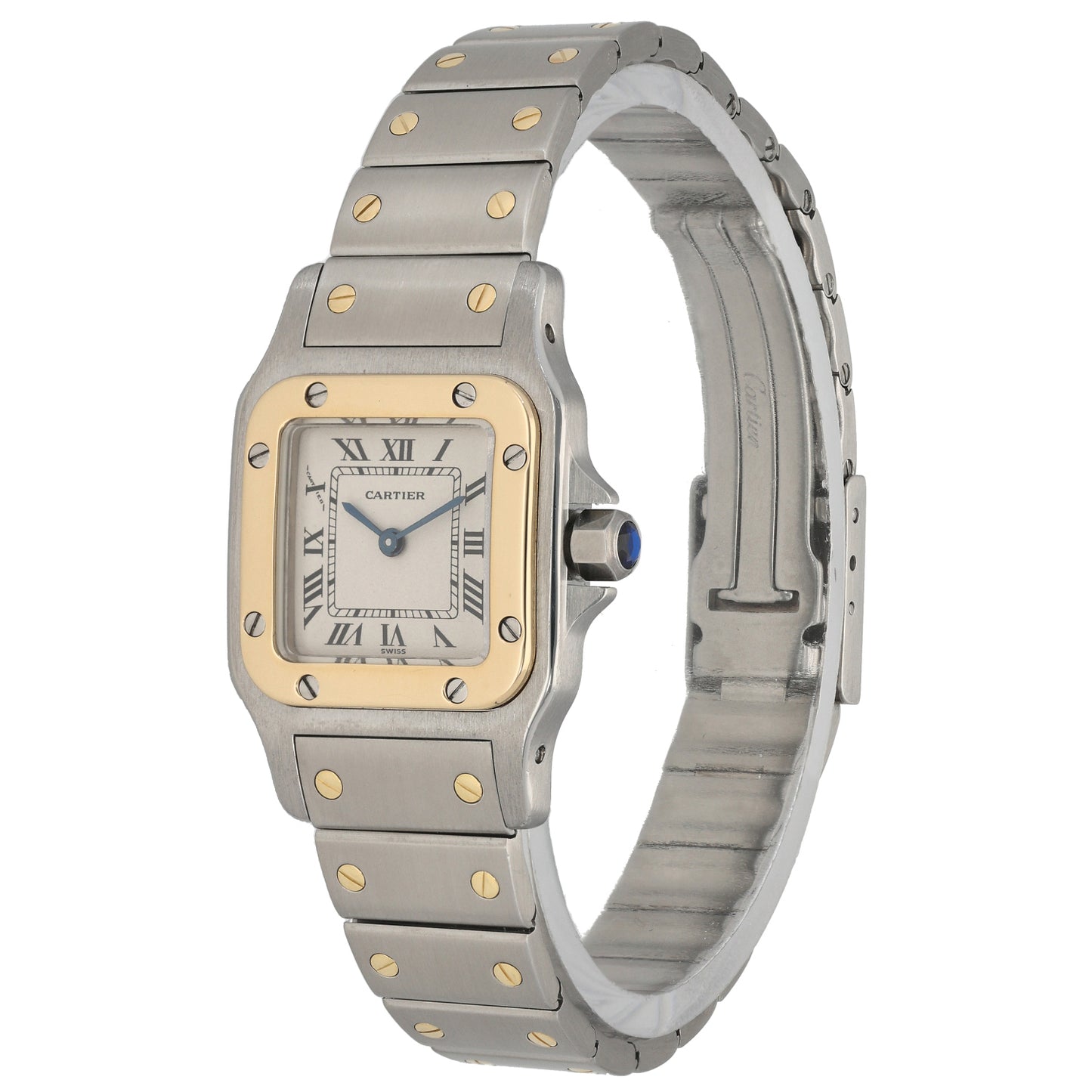 Cartier Santos 1057930 23mm Bi-Colour Watch